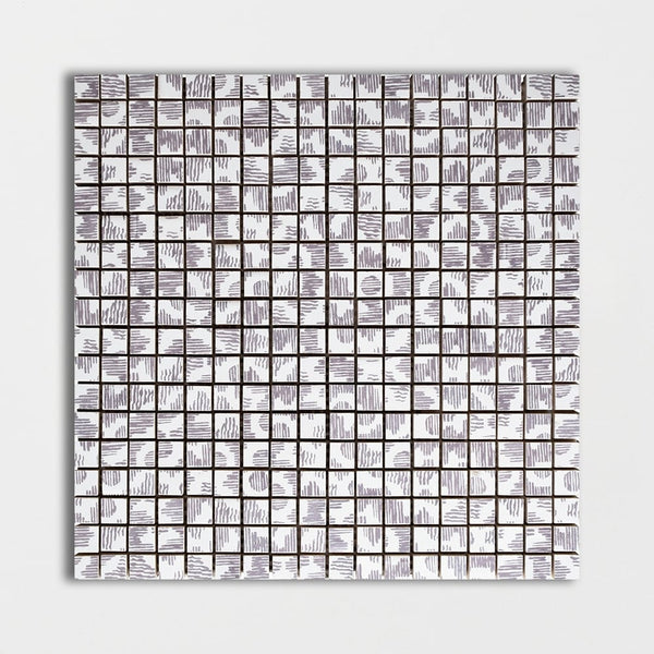 Purple Glossy Raili Colore Look Ceramic Mosaics 11 1/2x11 1/2