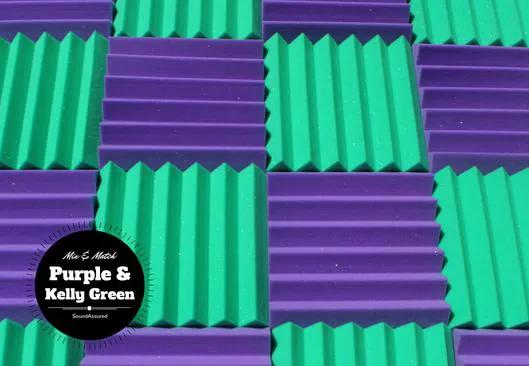 Easy Mount Acoustic Foam Kit - 12x12x2" Acoustic Foam Panels With Adhesive - Wedge Style - 4 Pack, photo 26 of 36