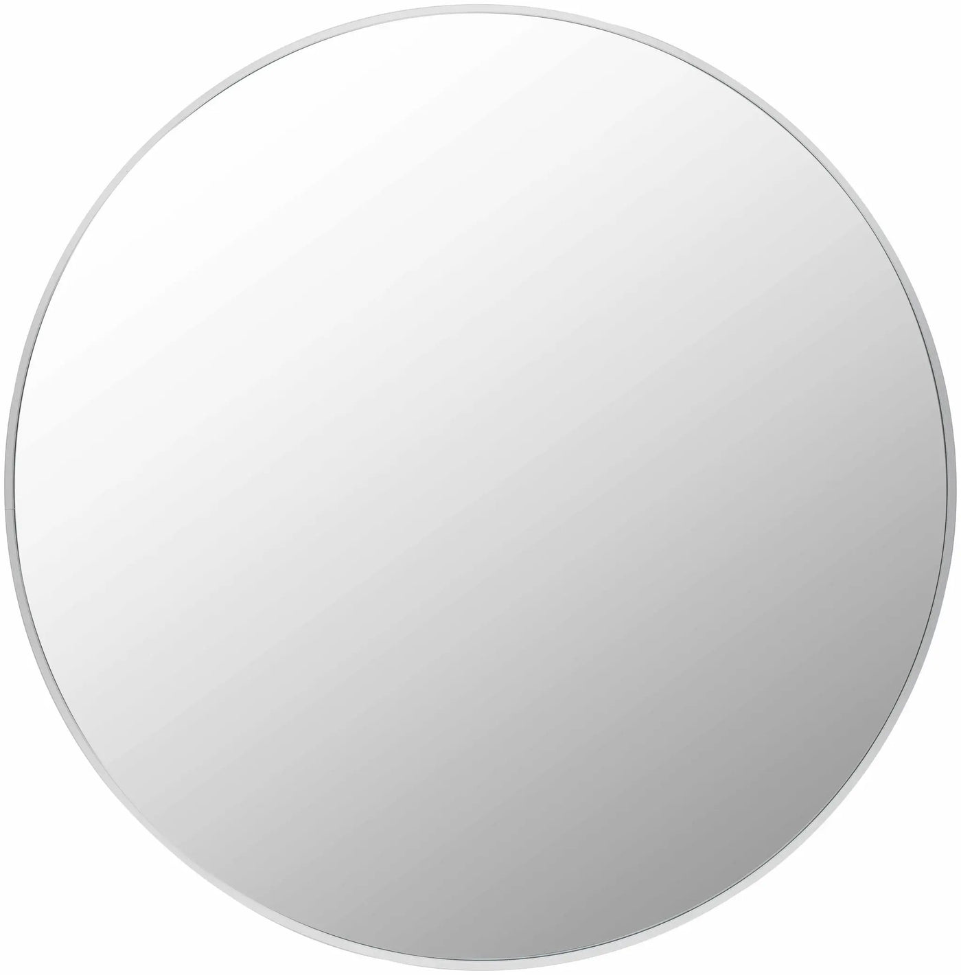 Pontalina Round White Mirror - Clearance by Boutique Rugs