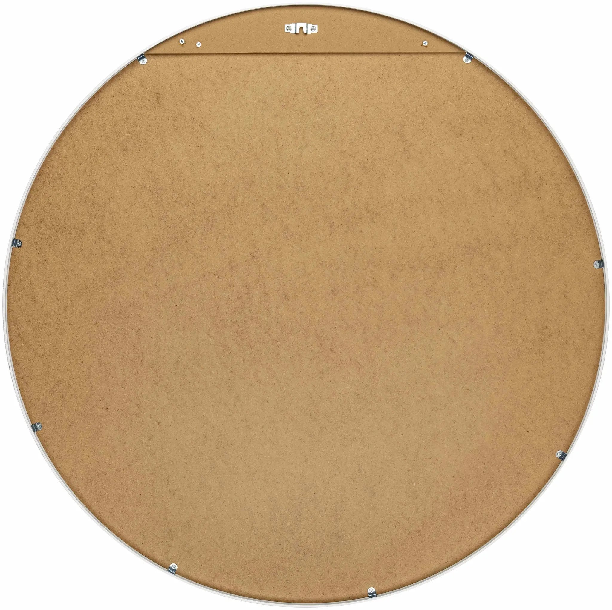 Pontalina Round White Mirror - Clearance by Boutique Rugs