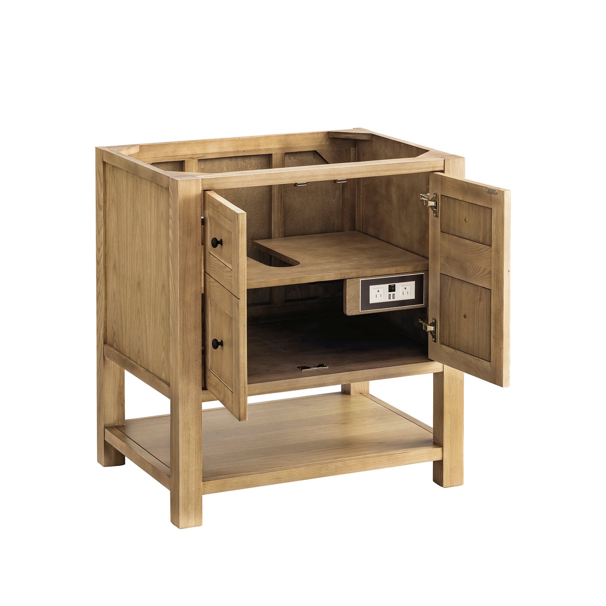 James Martin Breckenridge 30" Single Bathroom Vanity, Light Natural Oak, view 16