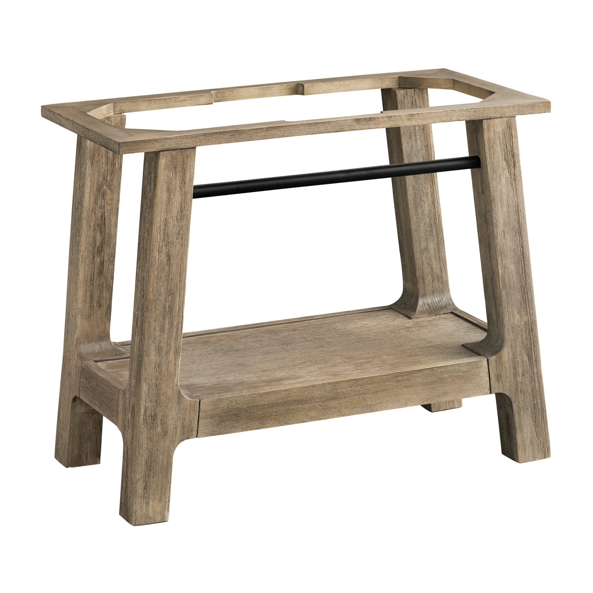 James Martin Auburn 36" Console Base, Weathered Timber
