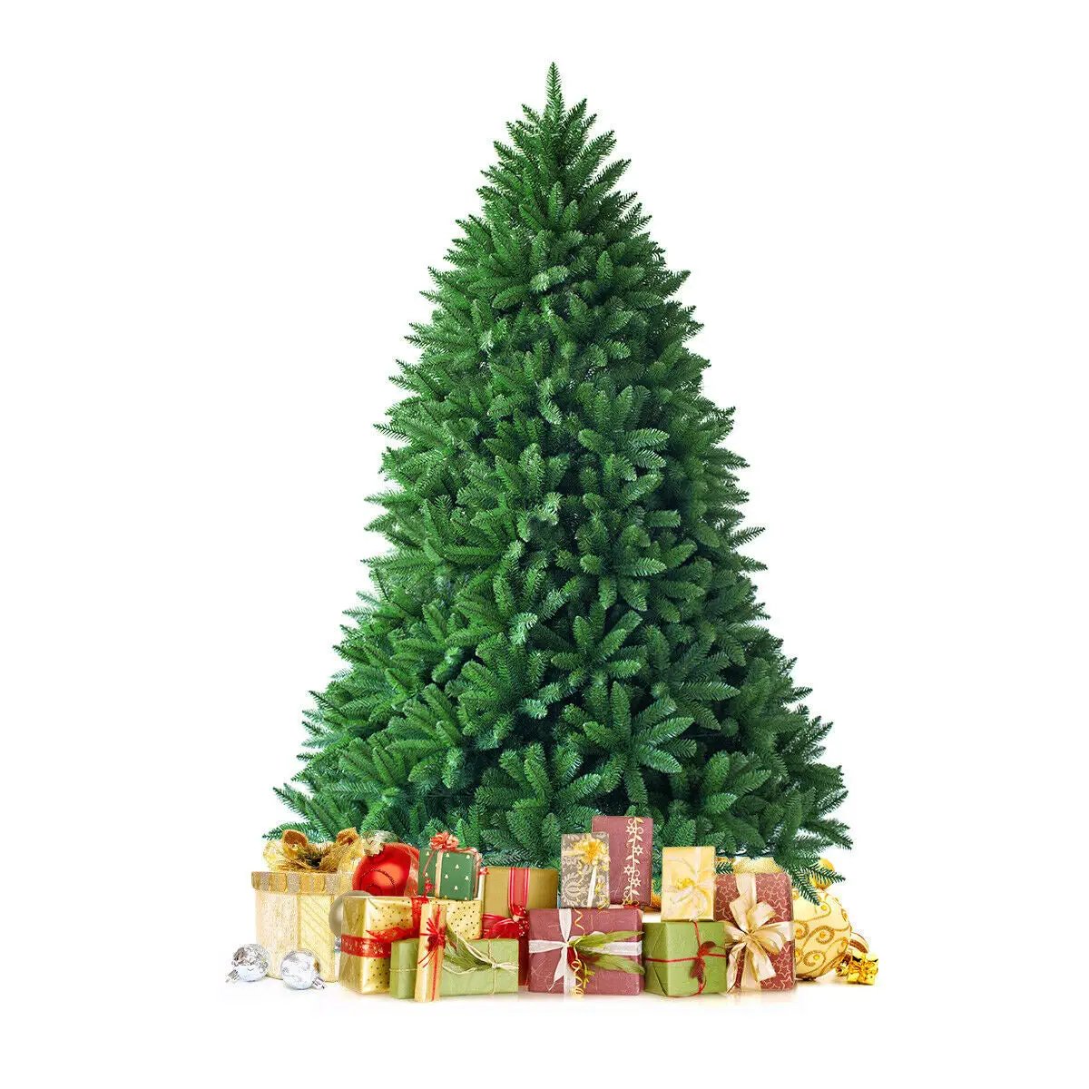 5 Feet Artificial Fir Christmas Tree with 600 Branch Tips by DirectDeals
