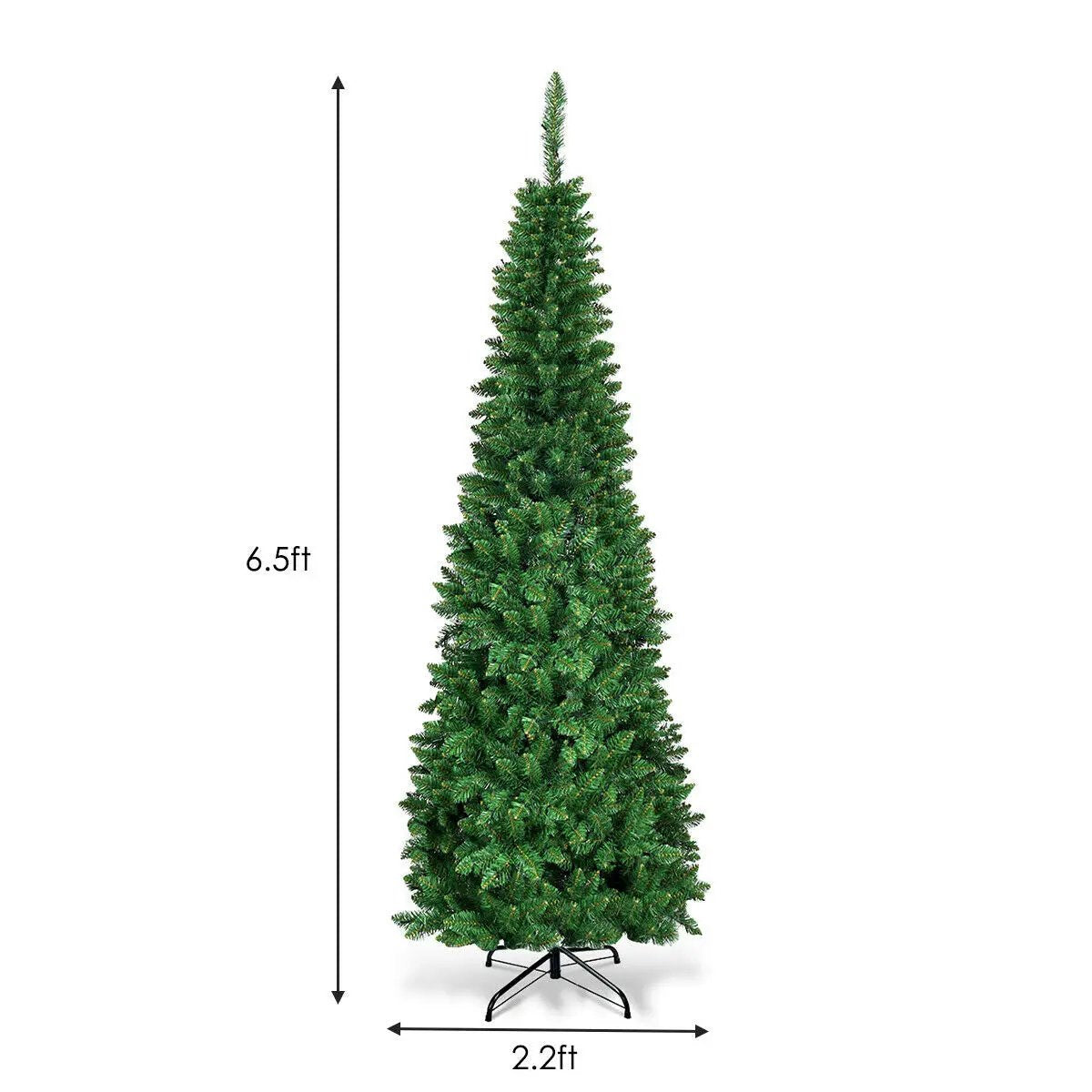 Artificial National Foot Kingswood Fir Pencil Christmas Tree, photo 12 of 24