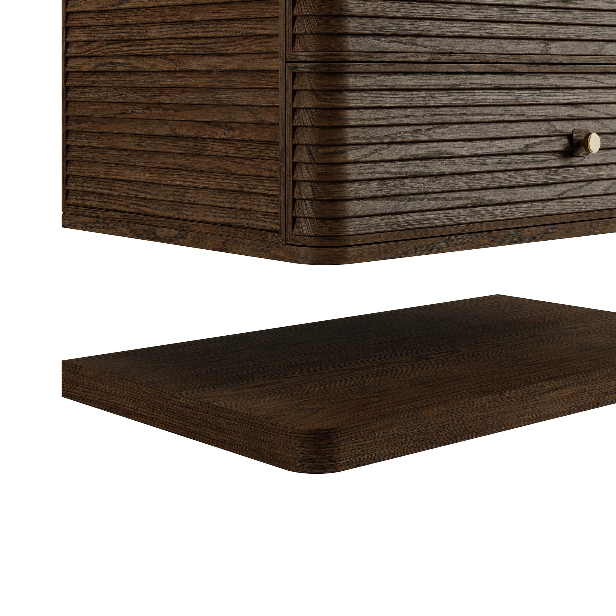 James Martin Allamari 36" Floating Single Bathroom Vanity, Sable, view 14