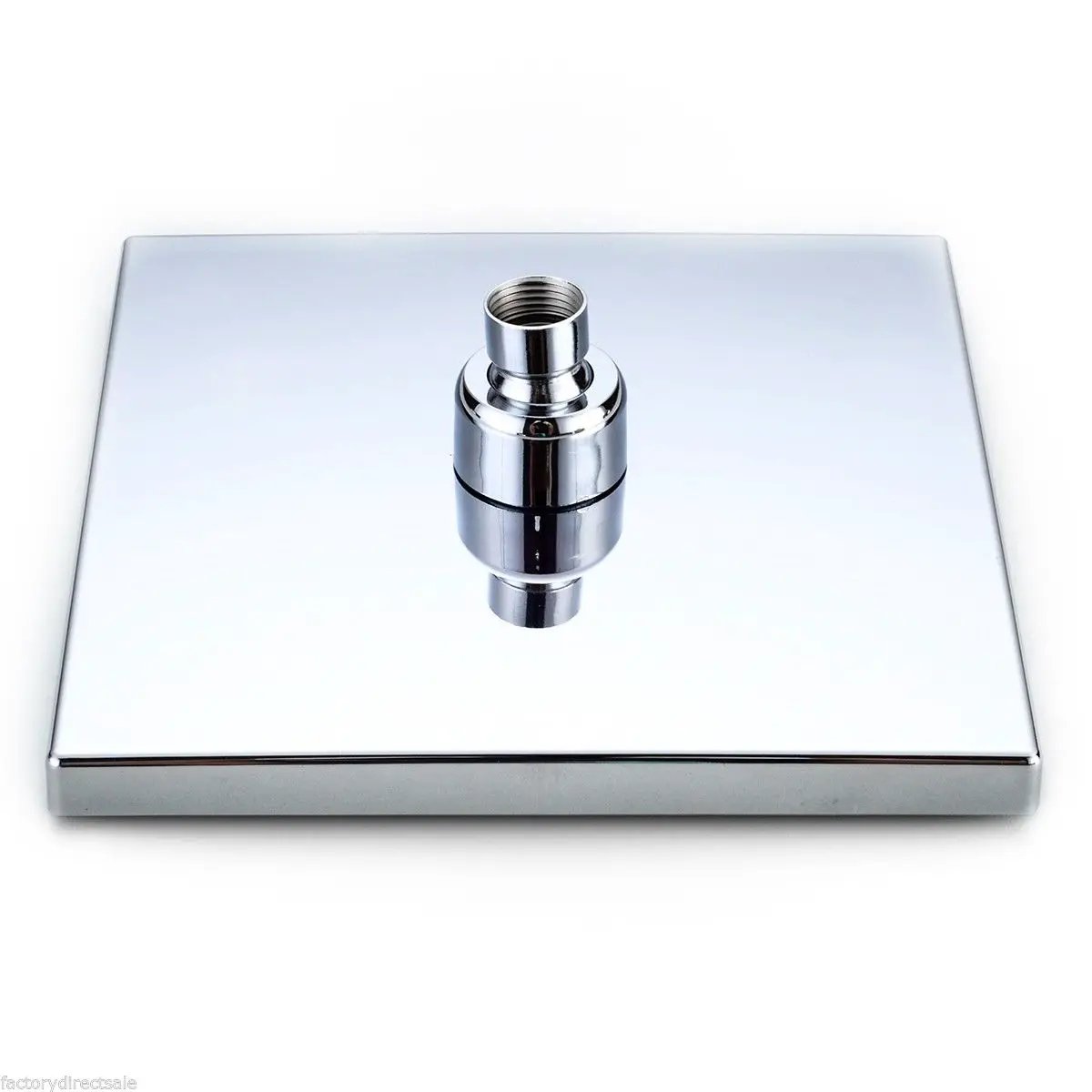 8 Inch LED Rainfall Shower head Arm Control Valve Handspray Shower Faucet Set by DirectDeals