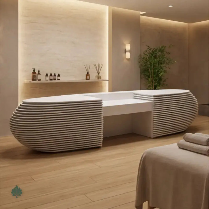 Avéra · Front Reception Desk by Arc Grove