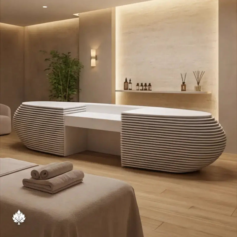 Avéra · Front Reception Desk by Arc Grove