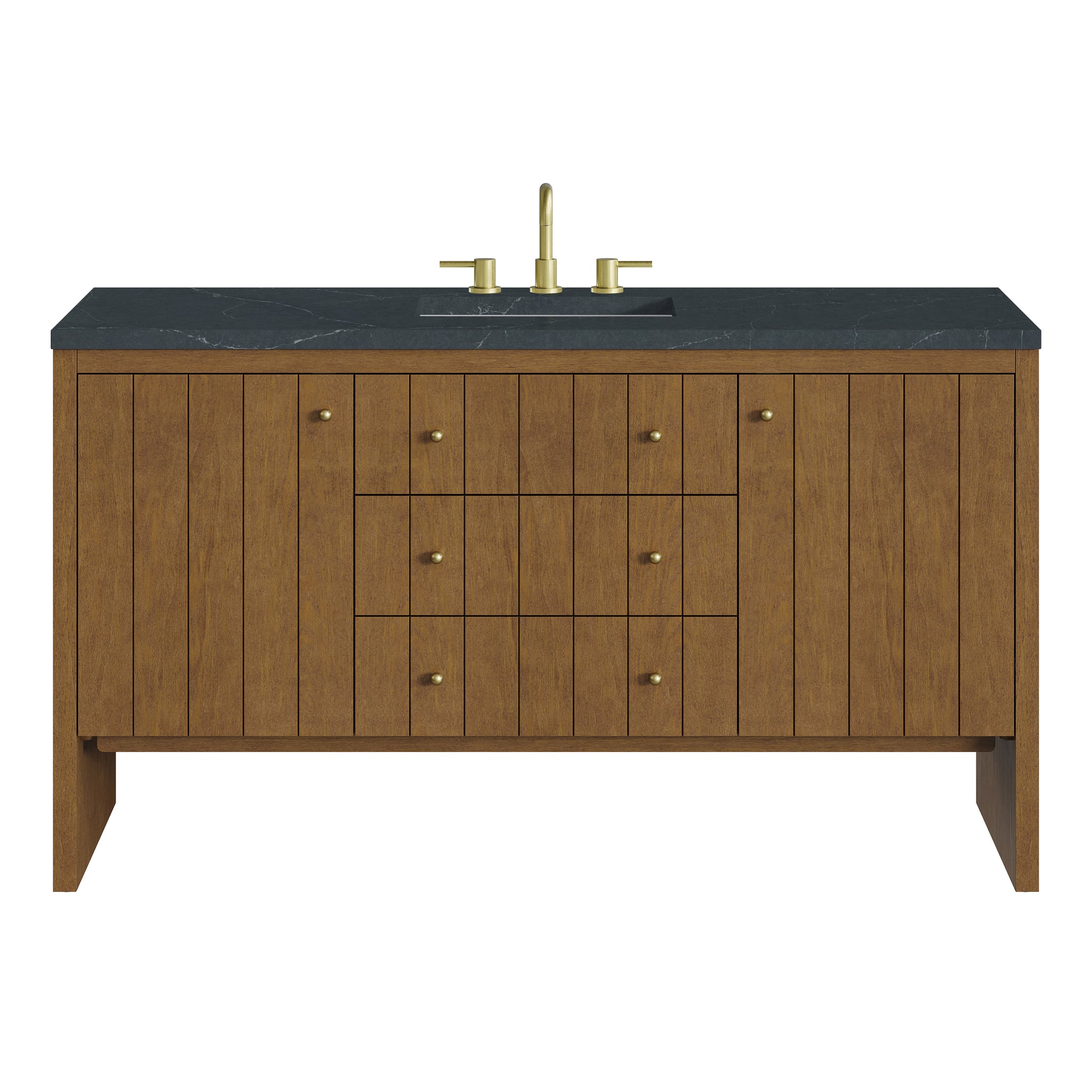 James Martin Hudson 60" Single Bathroom Vanity, Honey Oak, view 36