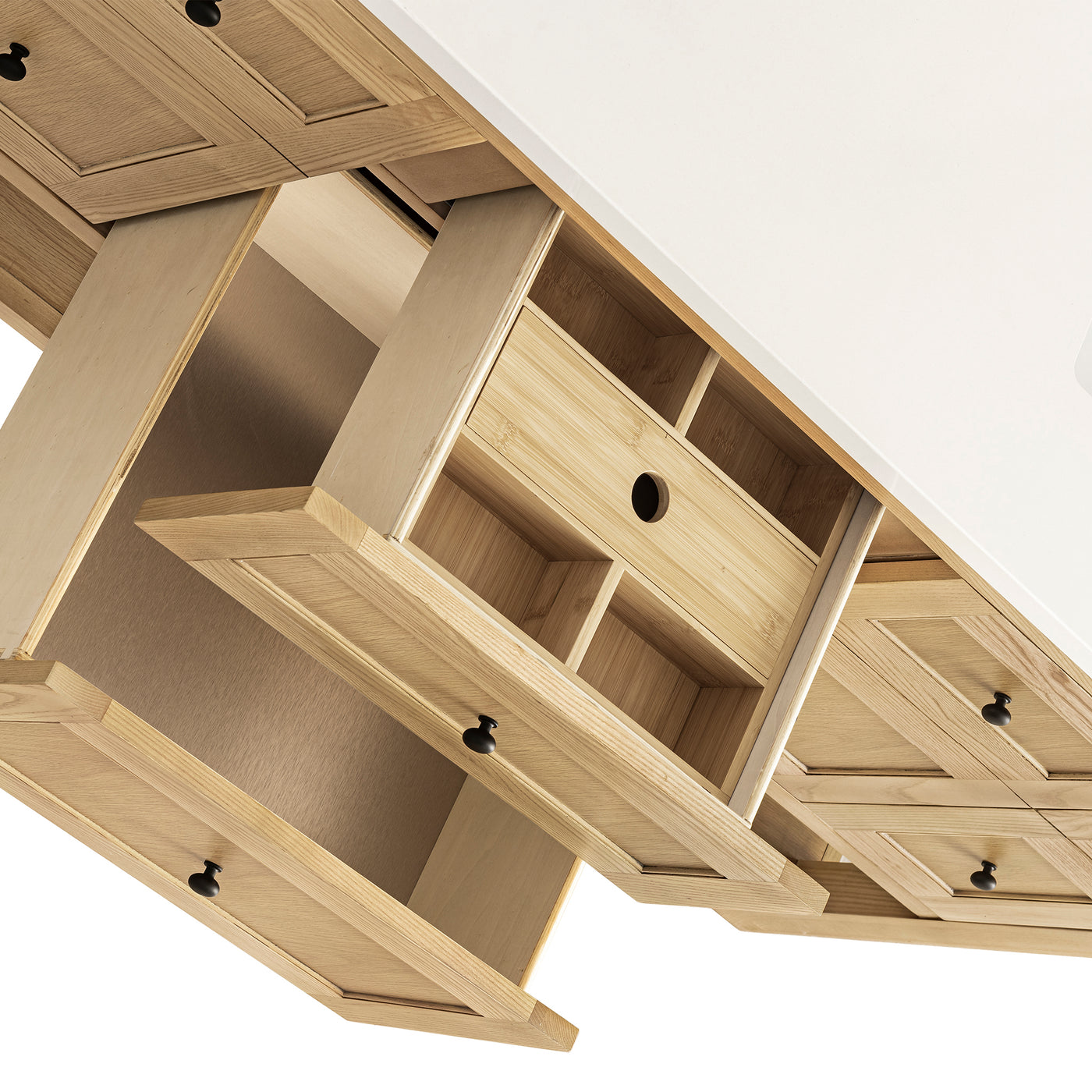 James Martin Breckenridge 72" Double Bathroom Vanity, Light Natural Oak, view 26
