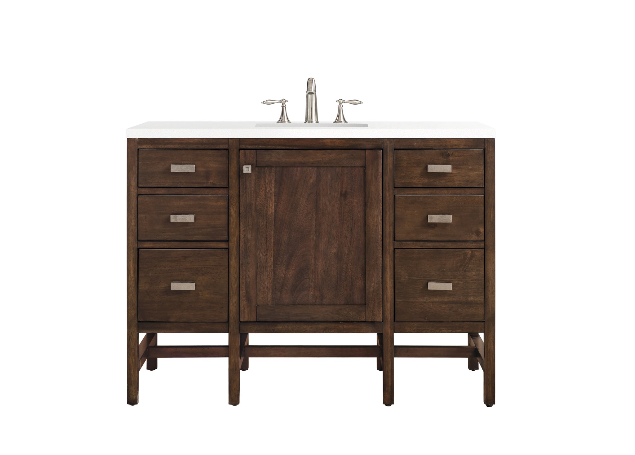 James Martin Addison 48" Single Bathroom Vanity, Mid-Century Acacia, view 20