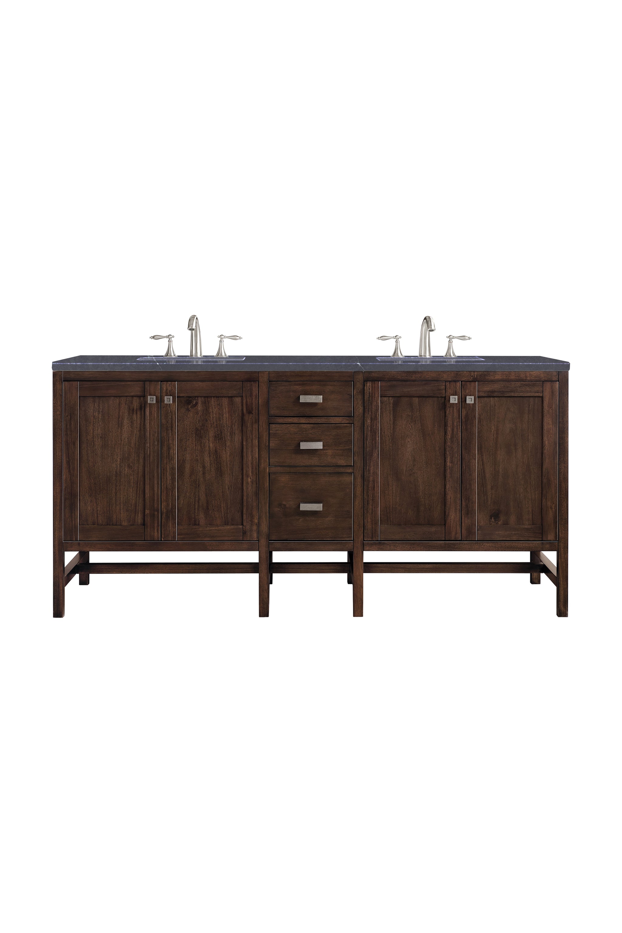 James Martin Addison 72" Double Bathroom Vanity, Mid-Century Acacia, view 21