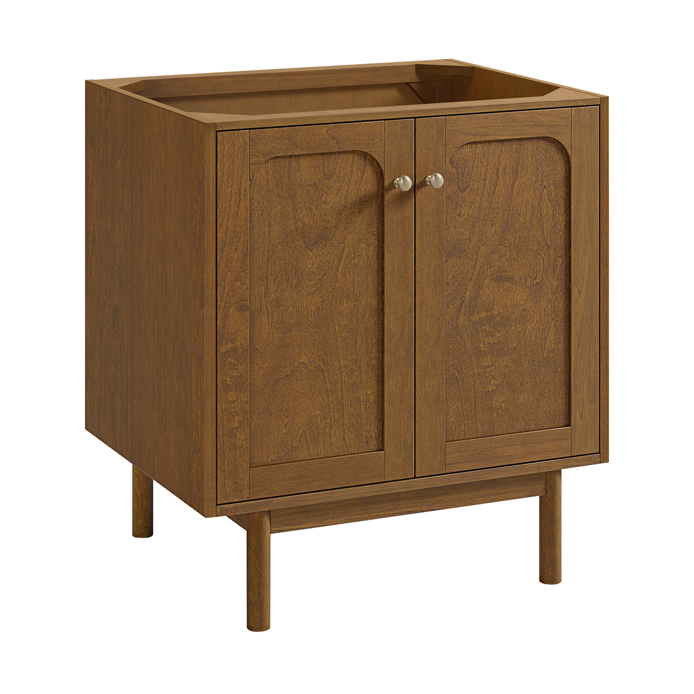 James Martin Laurent 30" Dual Mount Single Bathroom Vanity, Honey Oak, view 14
