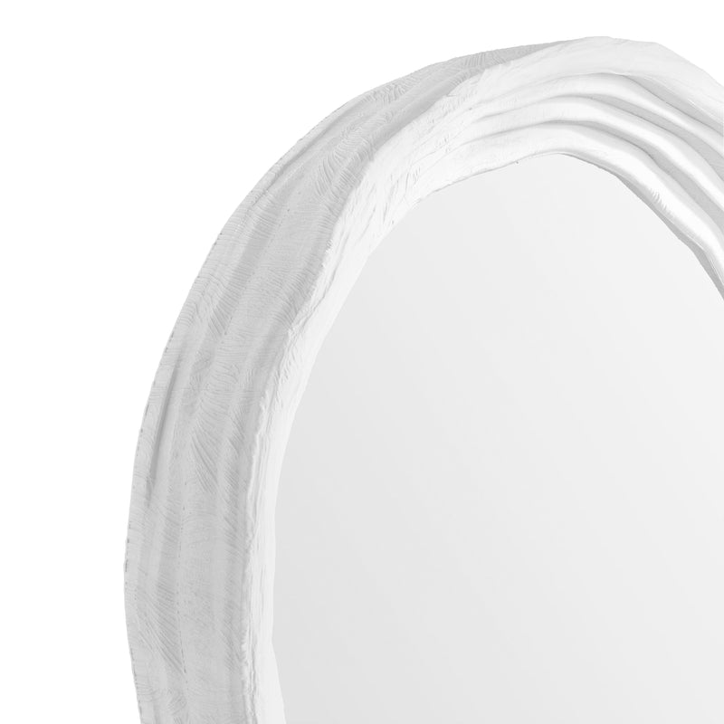 James Martin Terra 30" Mirror, Limestone, view 10