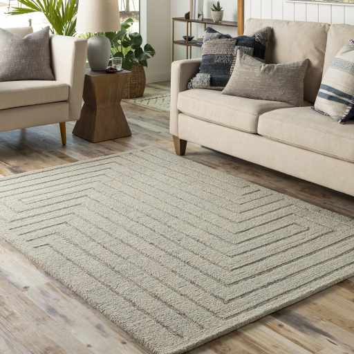 Queenton Area Rug - Clearance, installed in a room