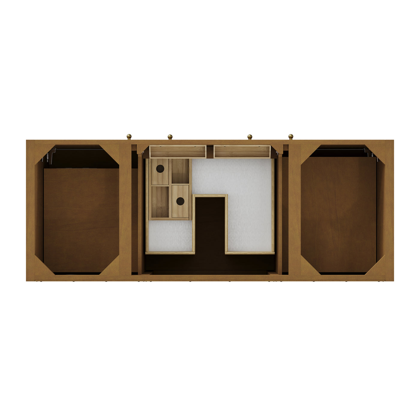 James Martin Hudson 60" Single Bathroom Vanity, Honey Oak, view 21