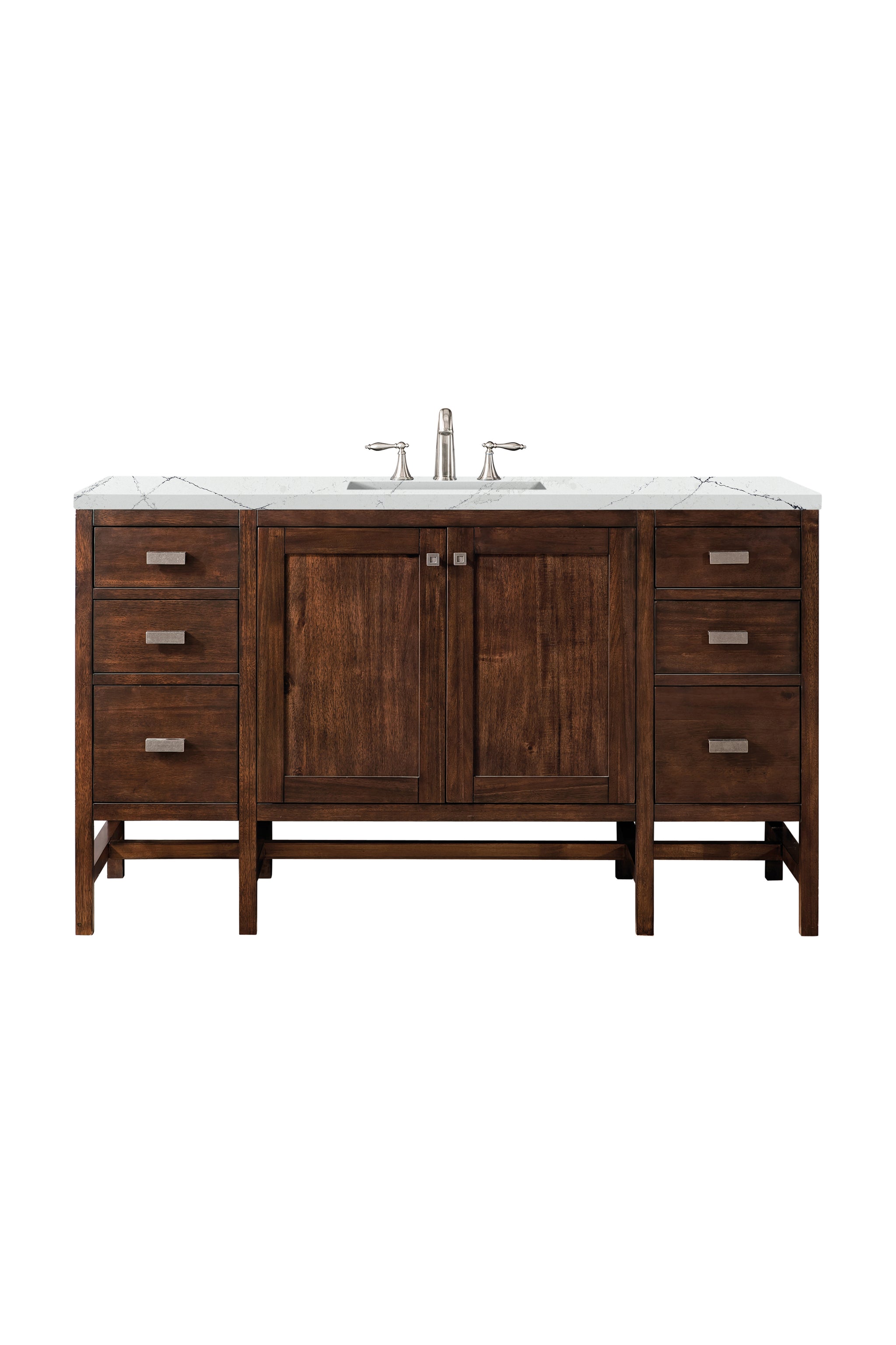 James Martin Addison 60" Single Bathroom Vanity, Mid-Century Acacia, view 22