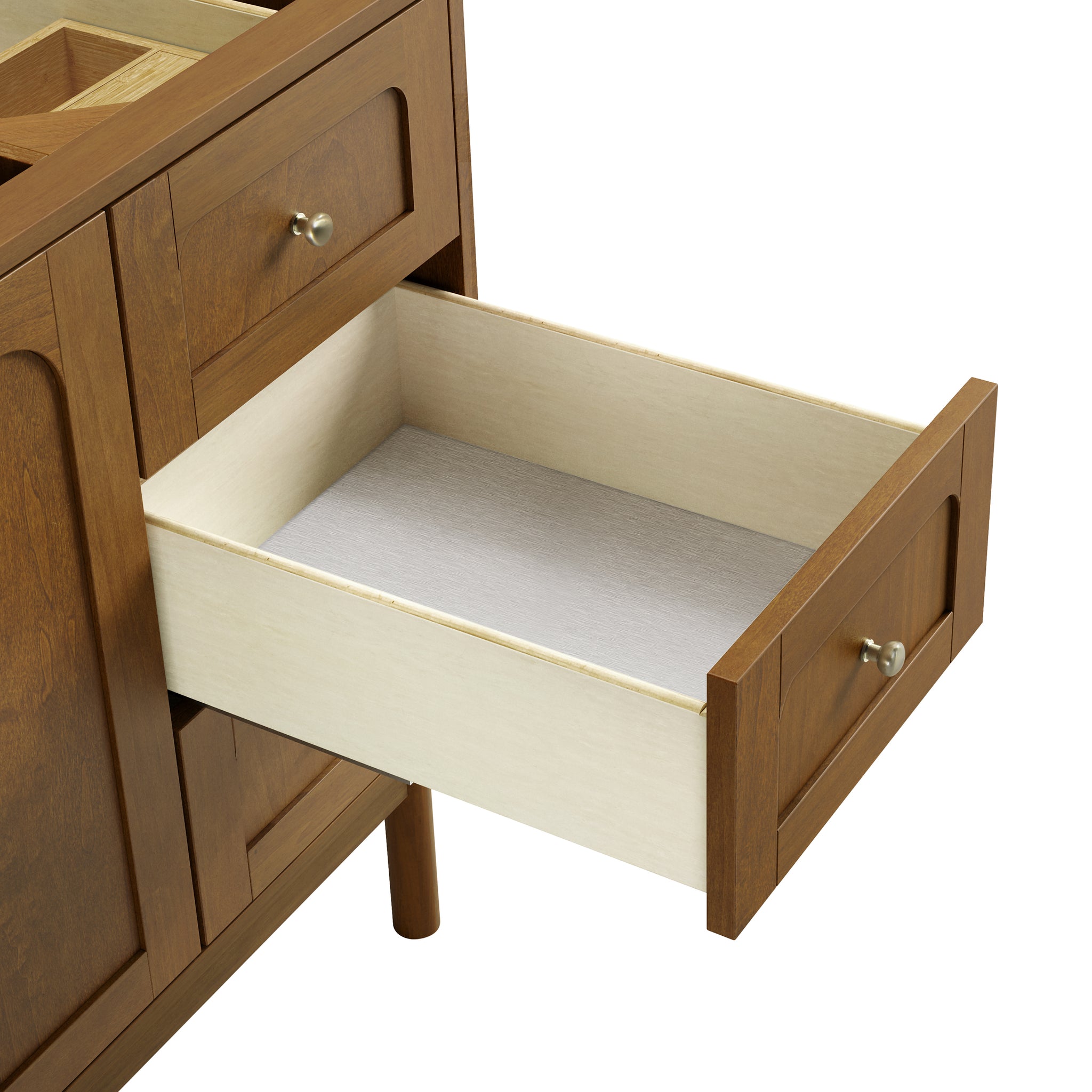 James Martin Laurent 60" Dual Mount Single Bathroom Vanity, Honey Oak, view 31