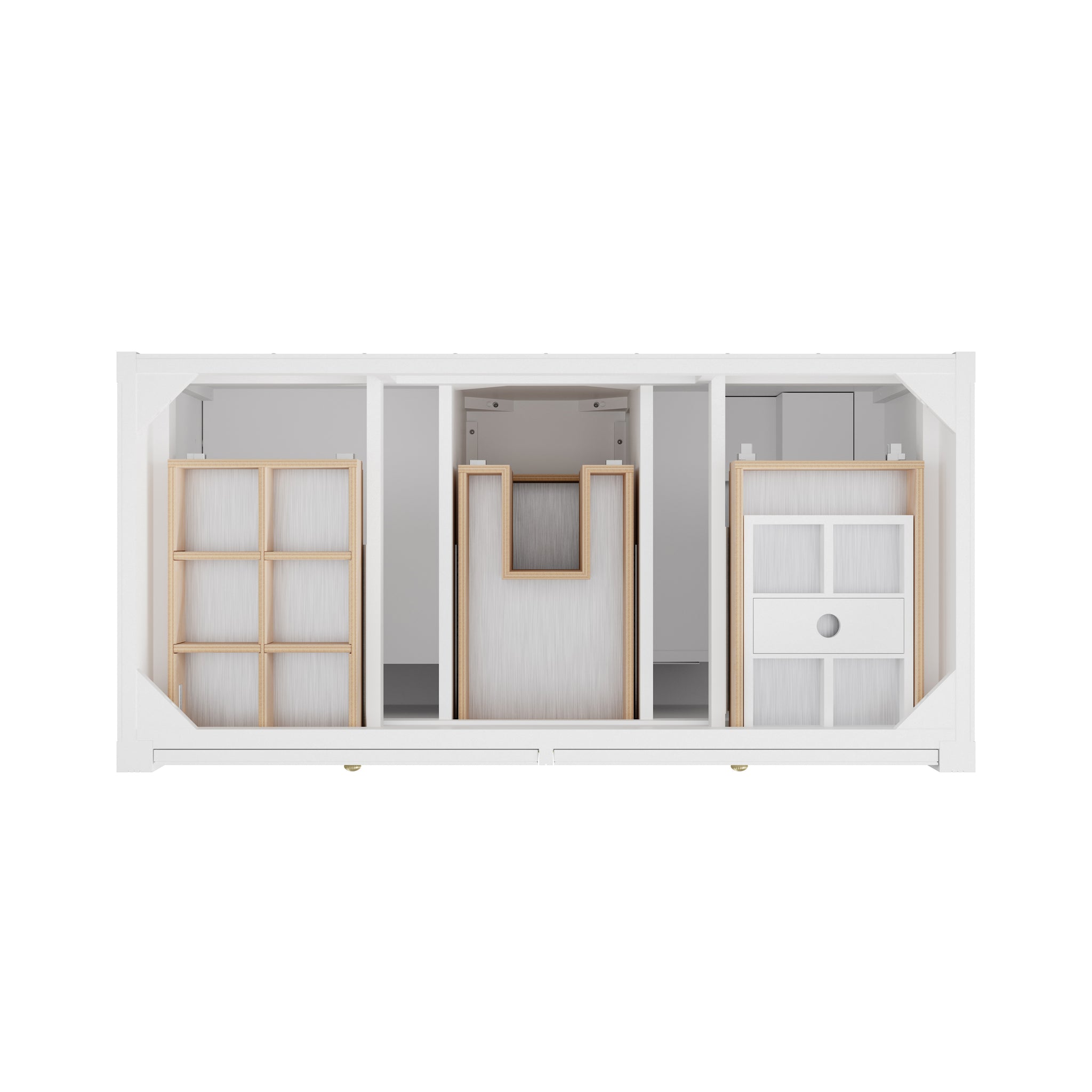 James Martin Bellshire 48" Single Bathroom Vanity, Bright White, view 21