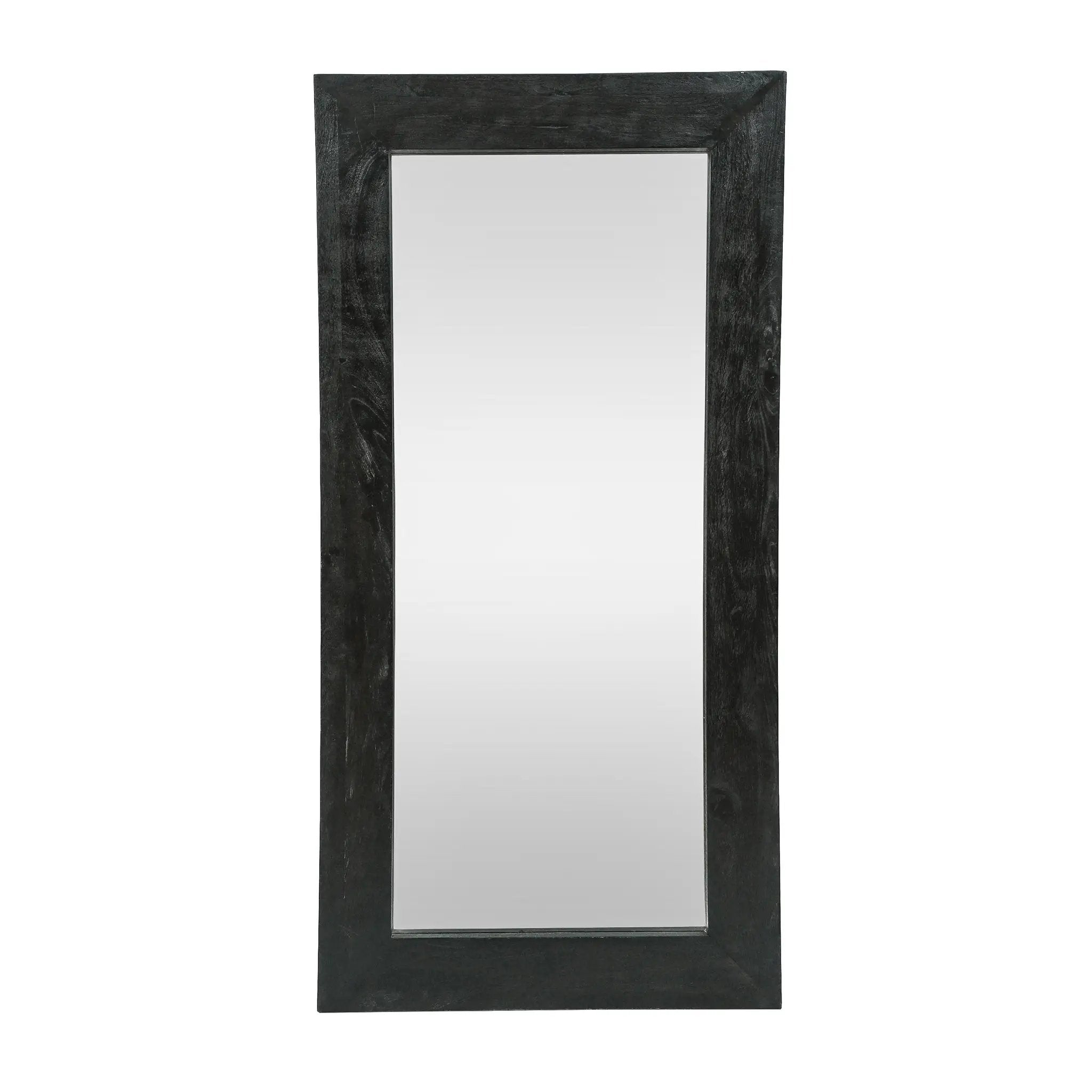 Rustic Mango Wood Full Length Standing Mirror by HouseOfZazla
