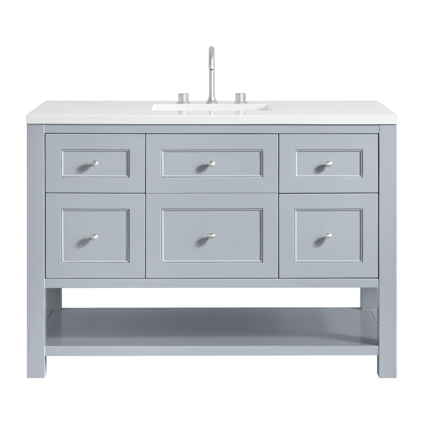 James Martin Breckenridge 48" Single Bathroom Vanity, Serenity Blue, view 32