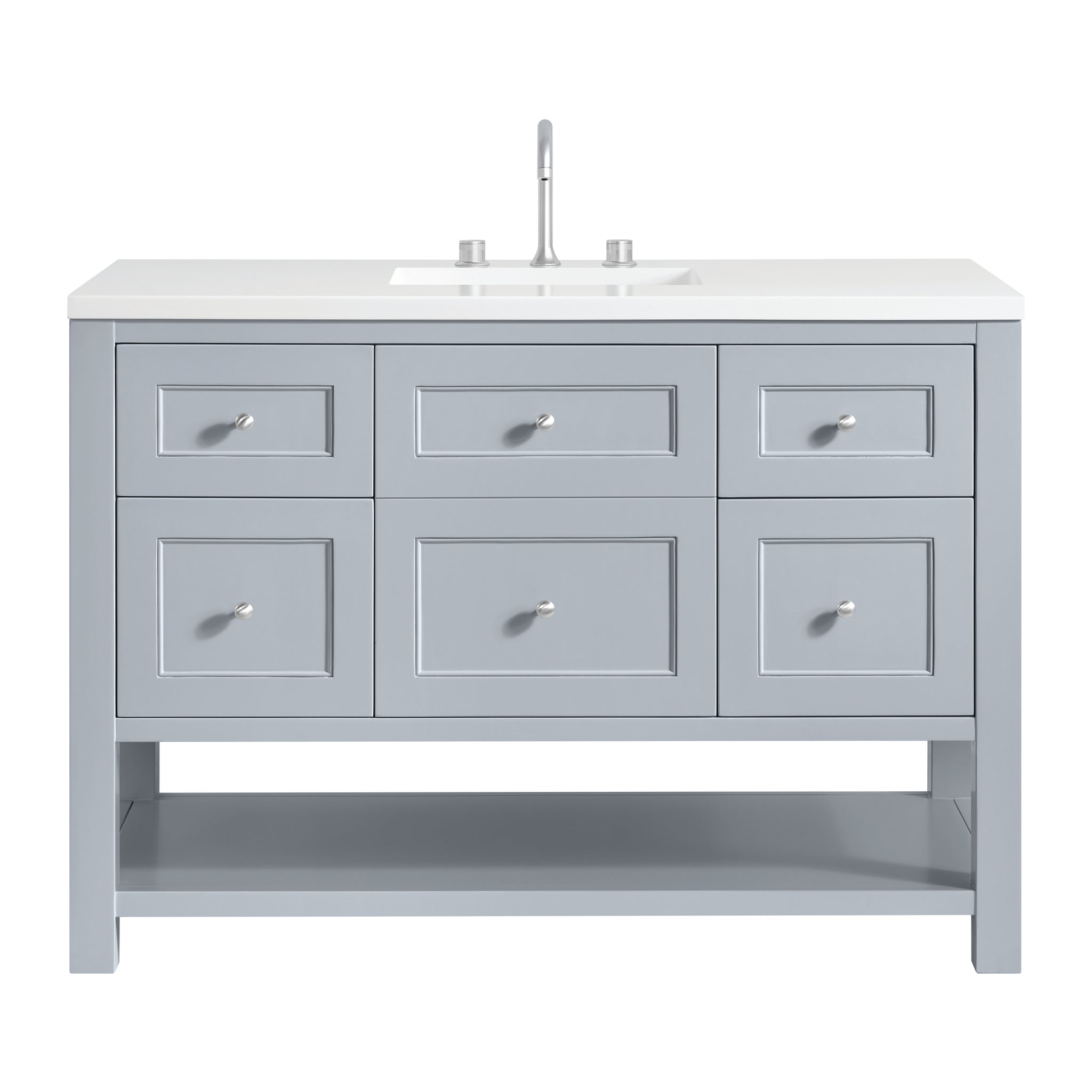 James Martin Breckenridge 48" Single Bathroom Vanity, Serenity Blue, view 32