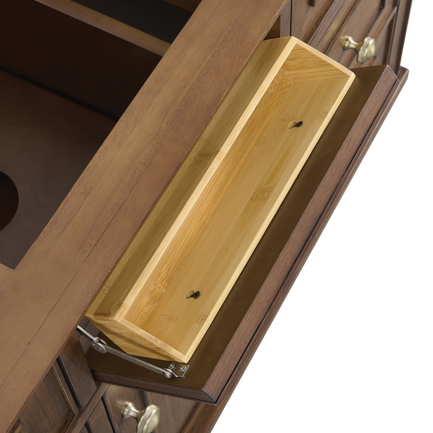 James Martin Lorelai 48" Single Bathroom Vanity, Mid-Century Walnut, view 26