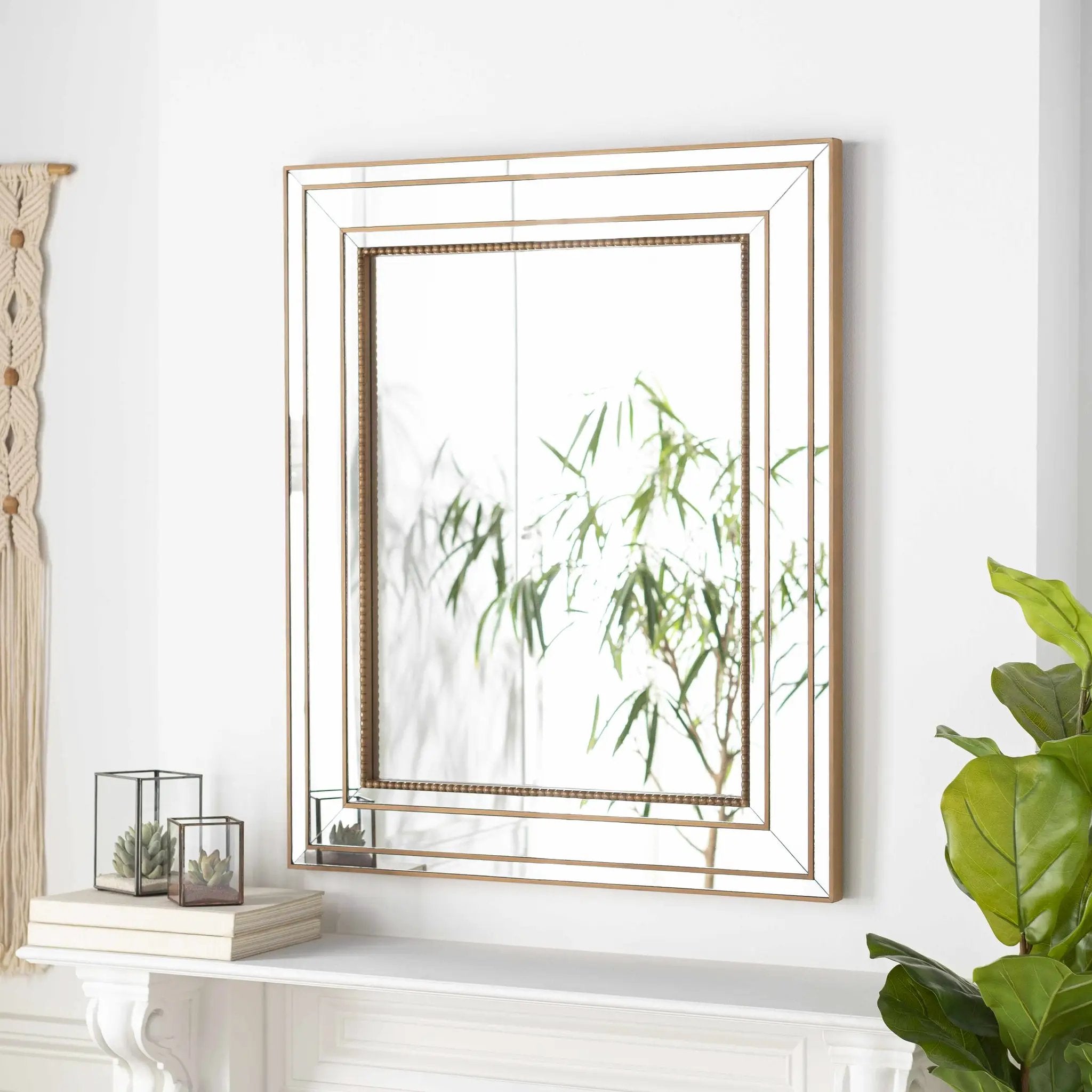 Quisao Mirror - Clearance by Boutique Rugs