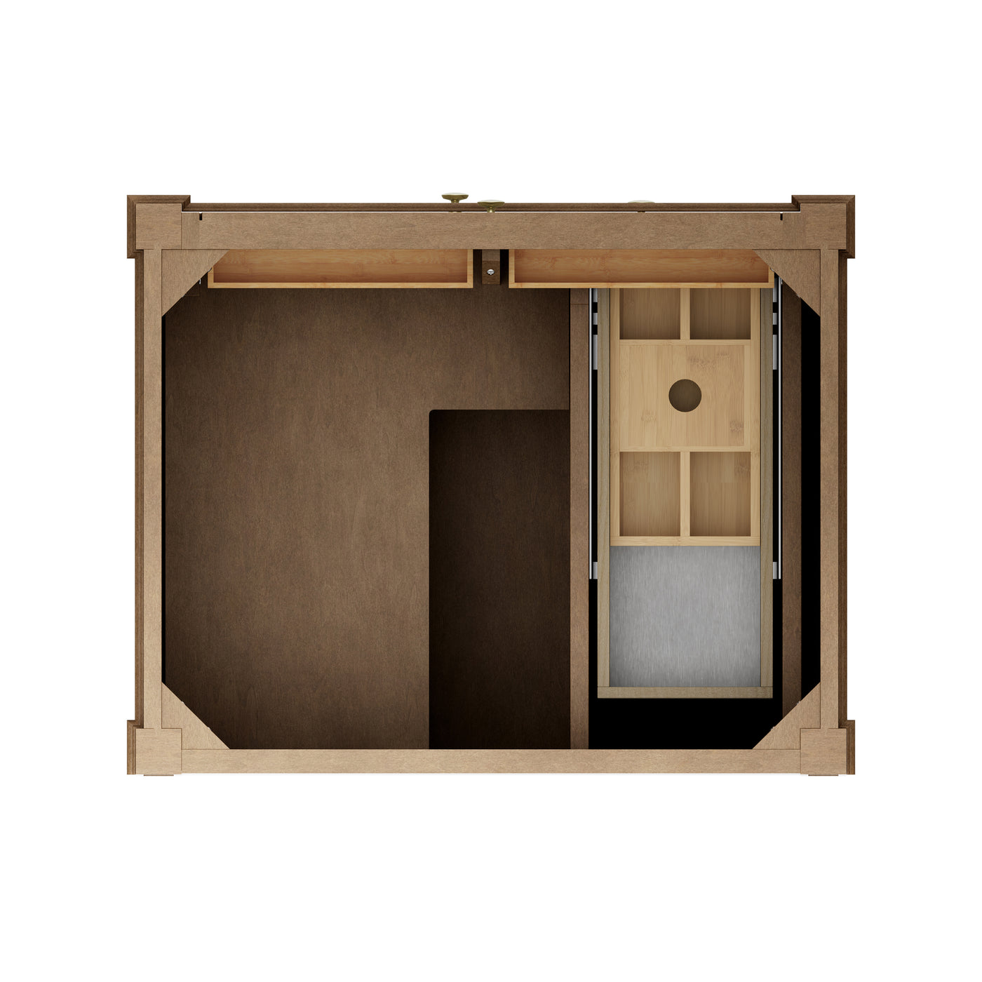 James Martin Brittany 30" Single Bathroom Vanity, Pecan, view 15