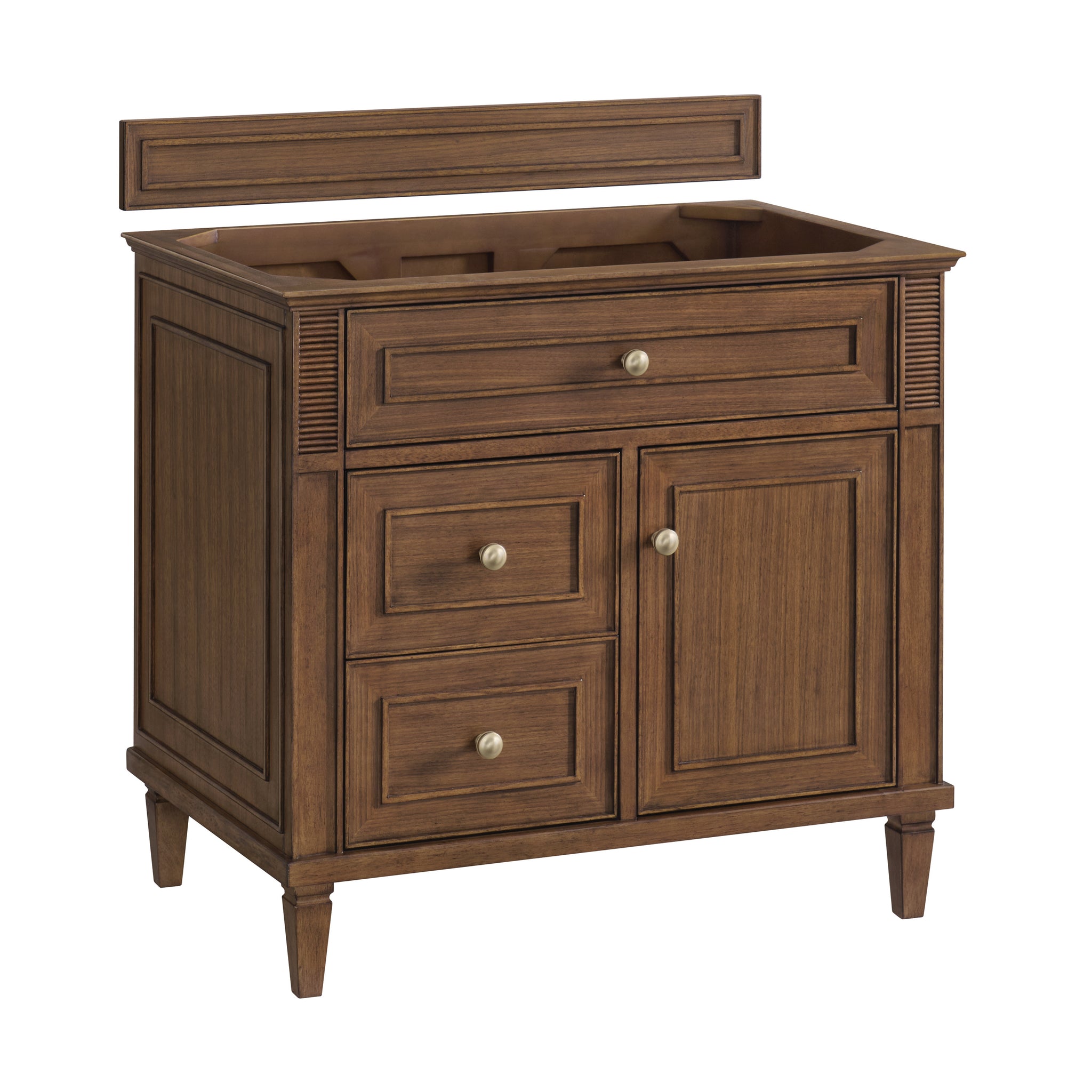 James Martin Lorelai 36" Single Bathroom Vanity, Mid-Century Walnut, view 14