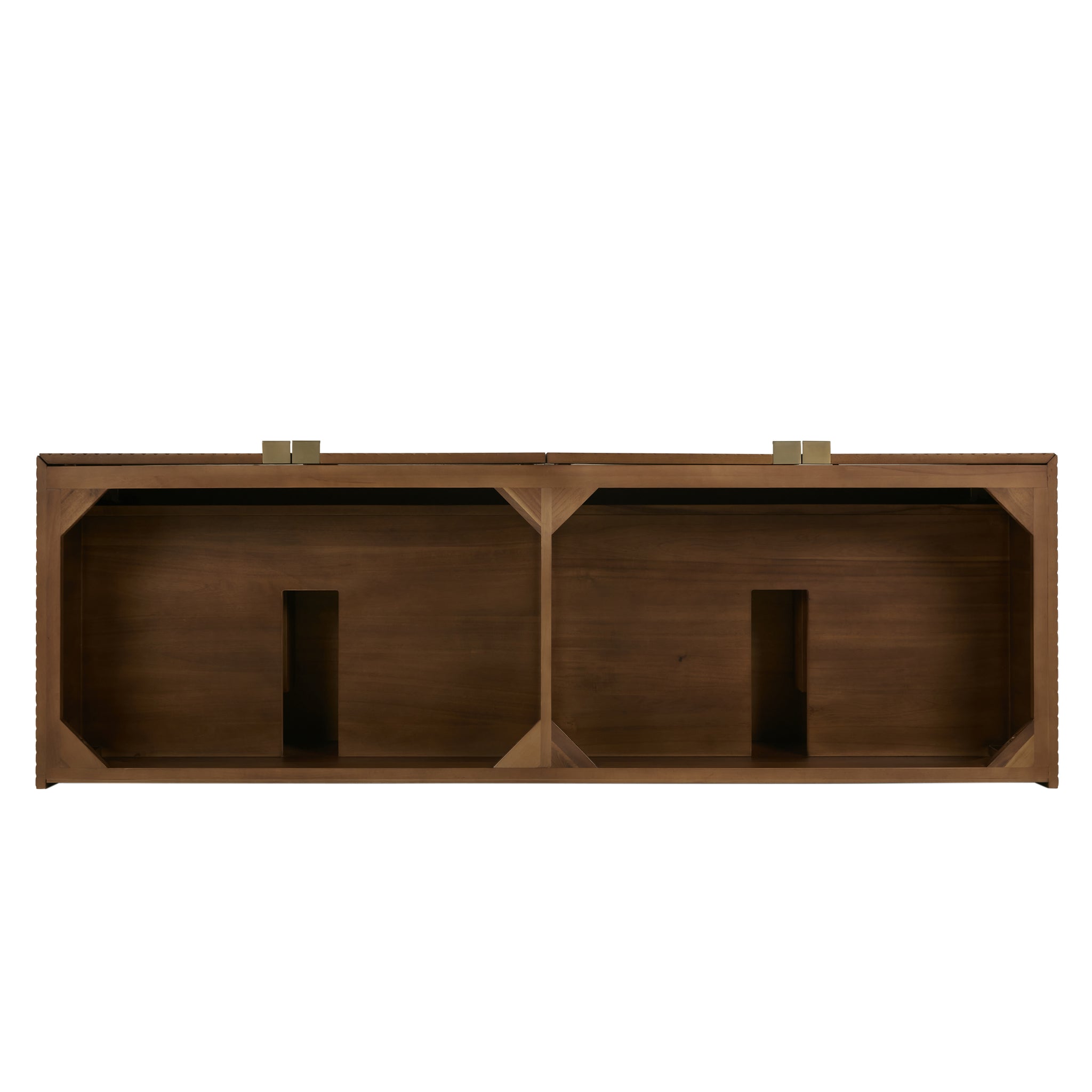 James Martin Marcello 72" Floating Double Bathroom Vanity, Chestnut, view 21