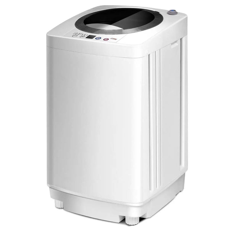 Portable 7.7 lbs Automatic Laundry Washing Machine with Drain Pump by DirectDeals