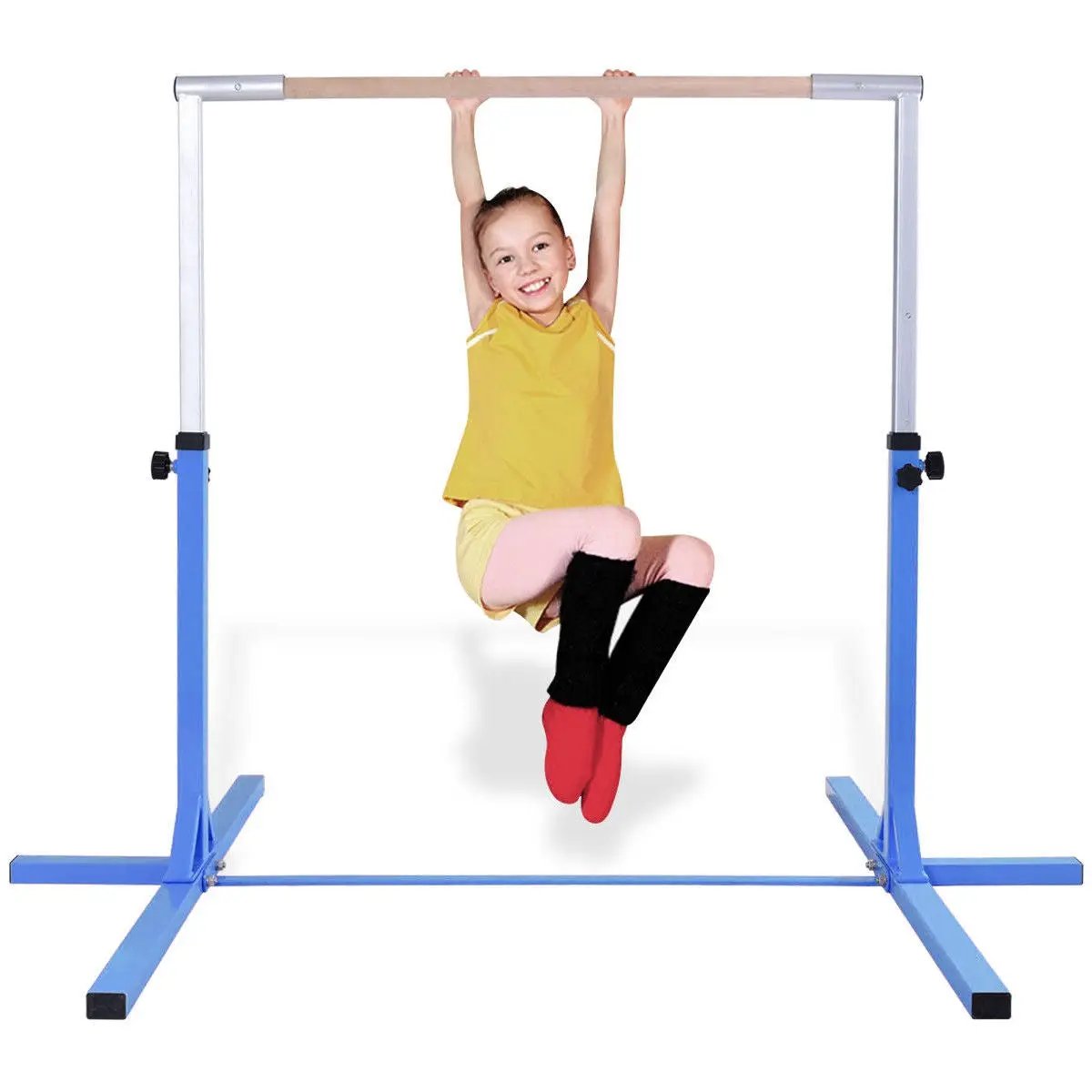 Adjustable Gymnastics Horizontal Bar for Kids by DirectDeals