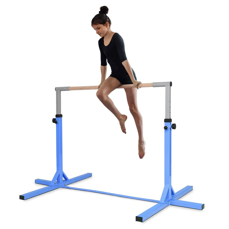 Adjustable Gymnastics Horizontal Bar for Kids by DirectDeals