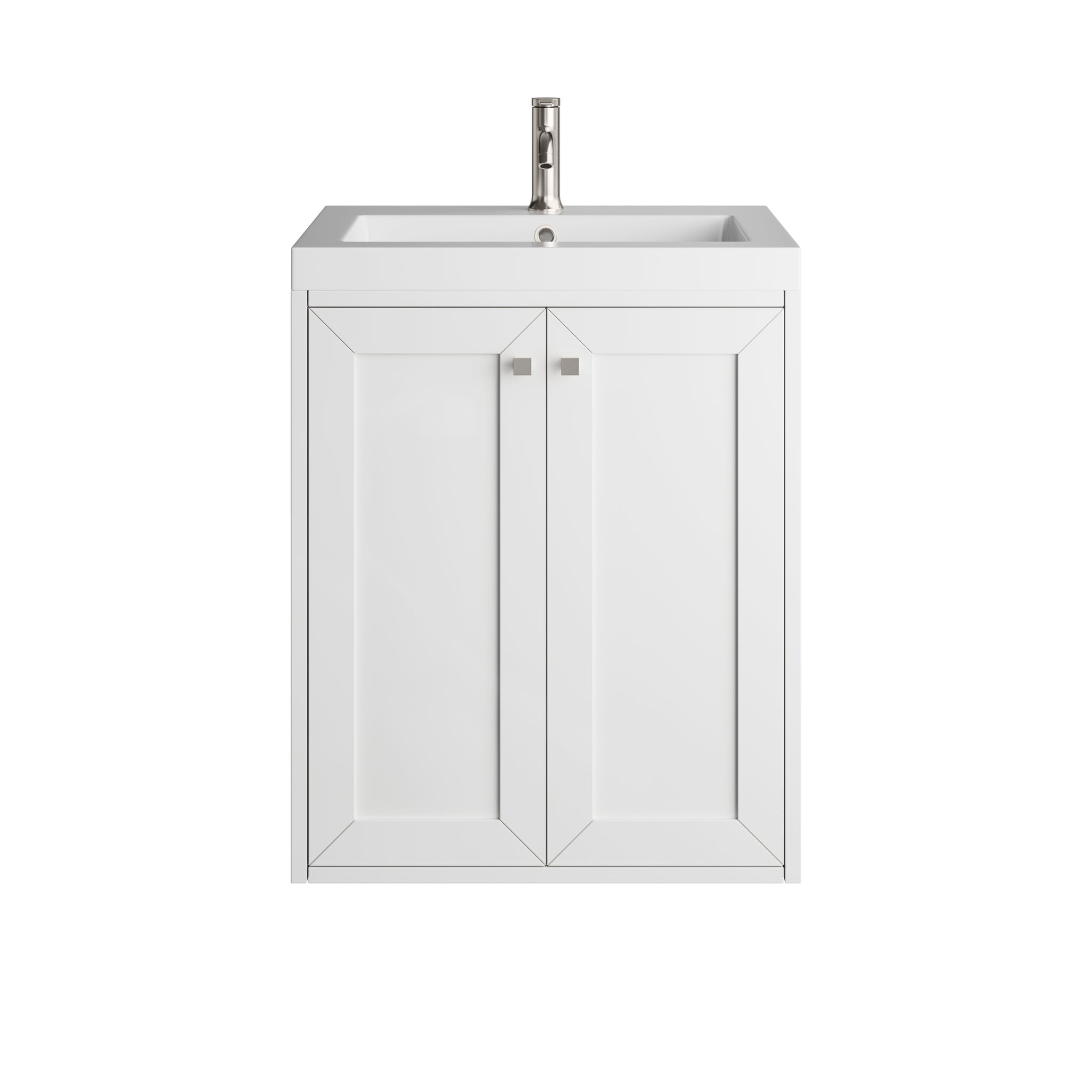 James Martin Chianti 24" Single Bathroom Vanity, Glossy White, view 37