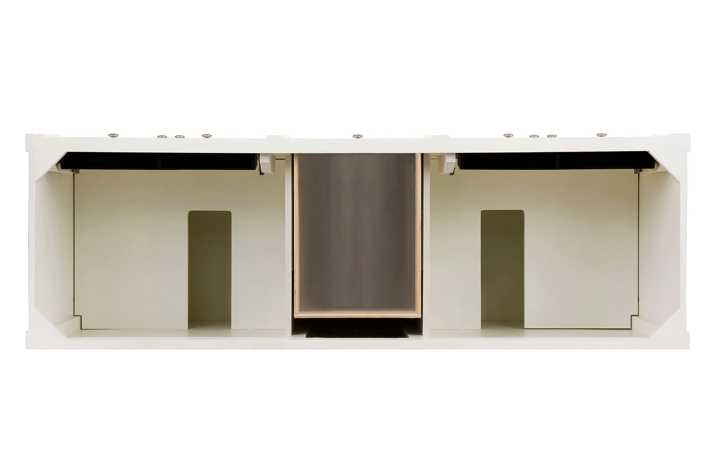 James Martin Brittany 72" Double Bathroom Vanity, Bright White, view 19