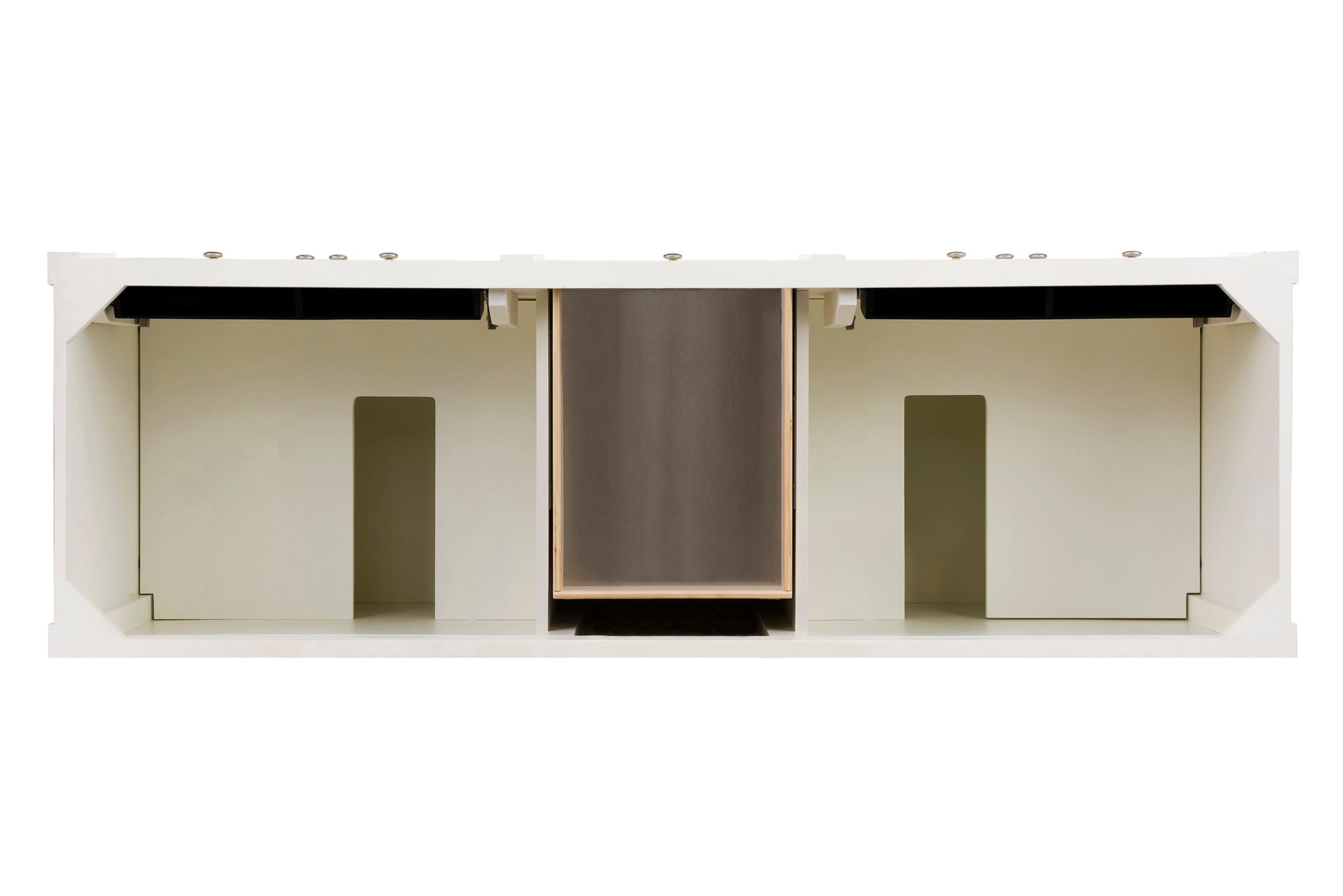 James Martin Brittany 72" Double Bathroom Vanity, Bright White, view 19