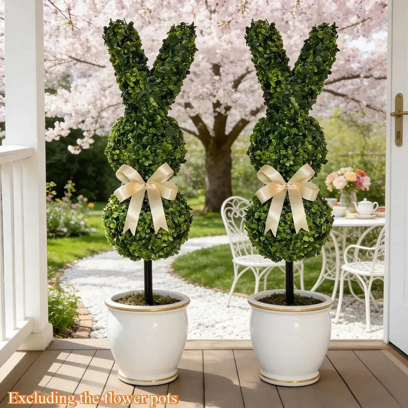 Rabbit Decor - Decorative Green 50cm by House Of Avana
