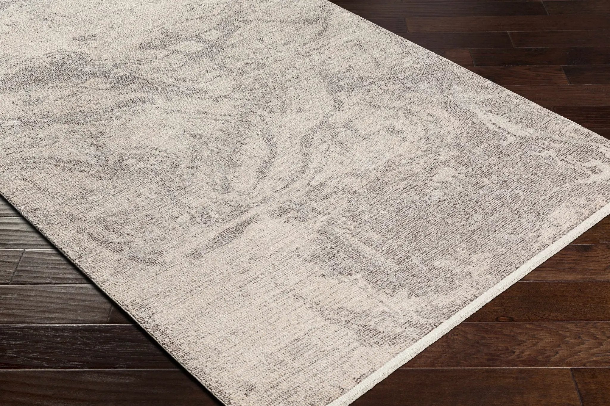 Rahm Ivory Marble Area Rug - Clearance by Boutique Rugs