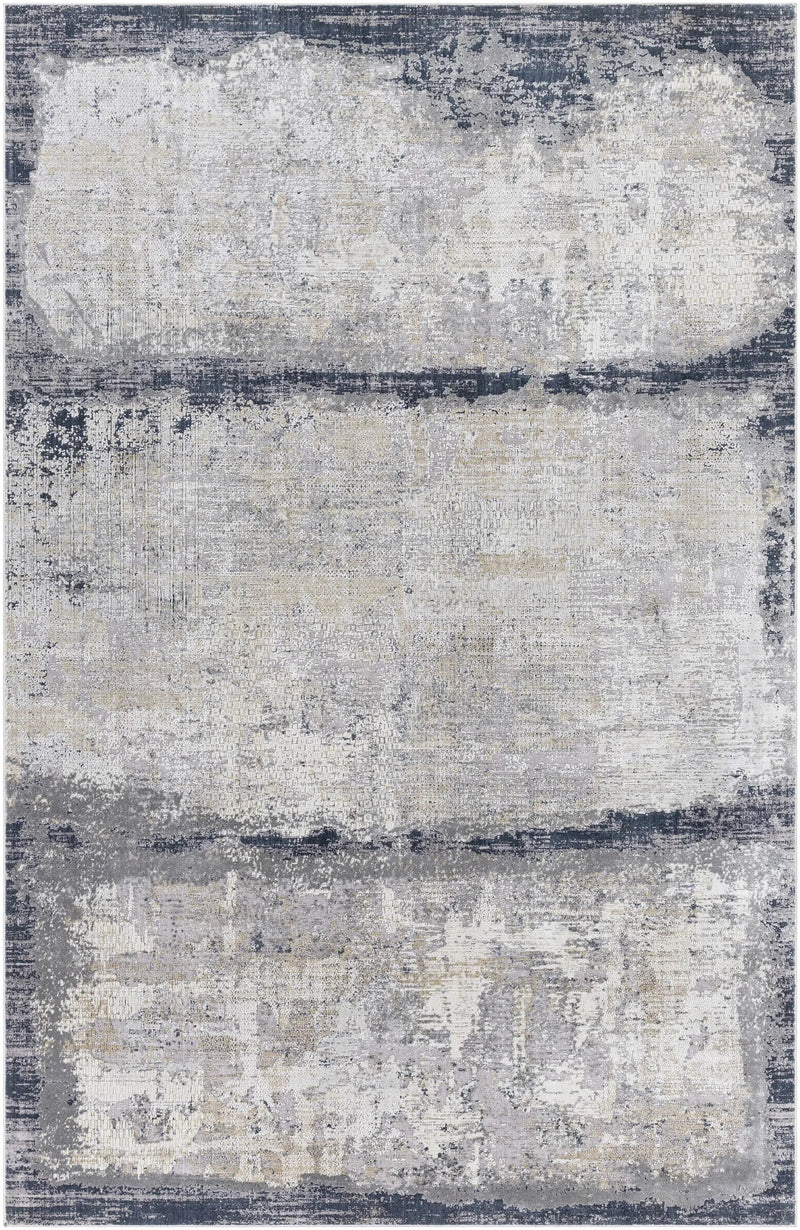 Rainworth Modern Slate Luxe Rug - Clearance by Boutique Rugs