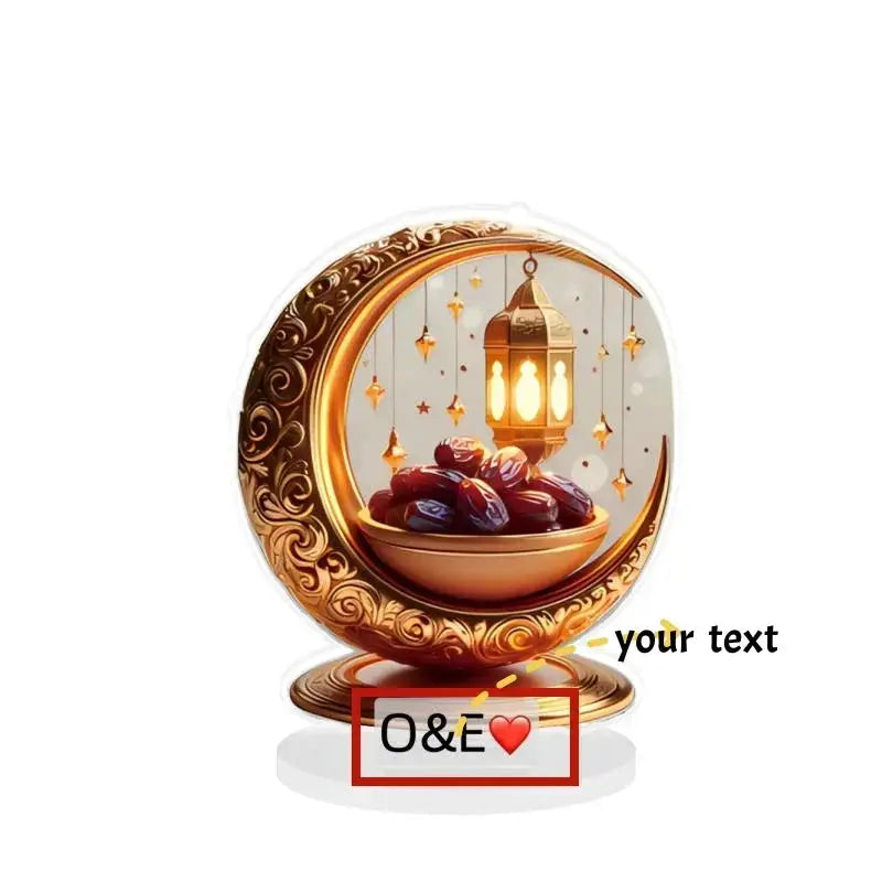 Ramadan Decor - Customized 2D Printed Tabletop by House Of Avana