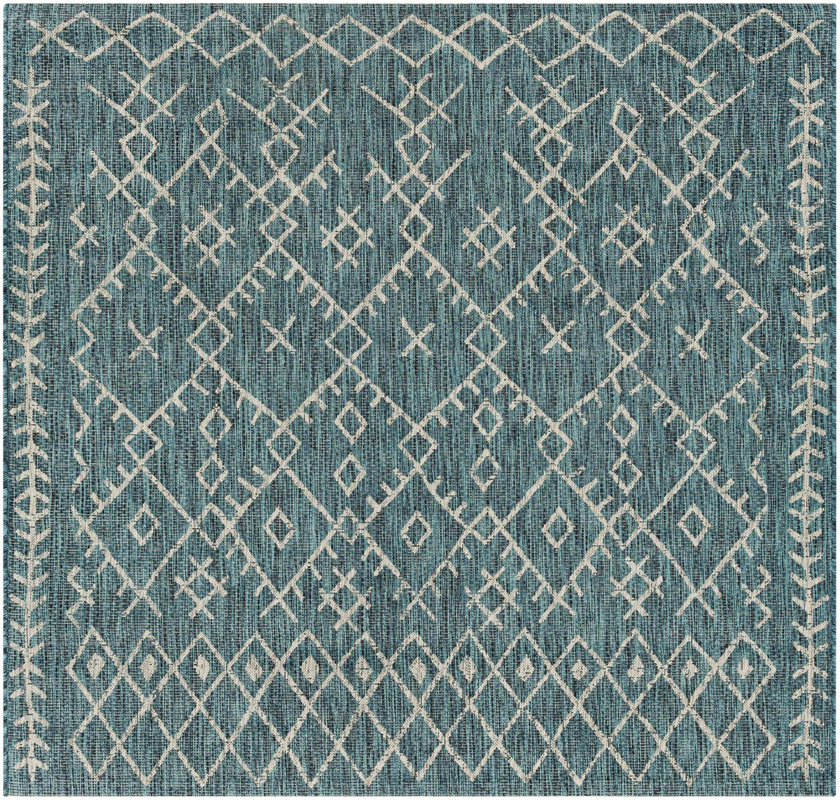Maunawili Aqua Nordic Outdoor Rug, photo 4 of 15