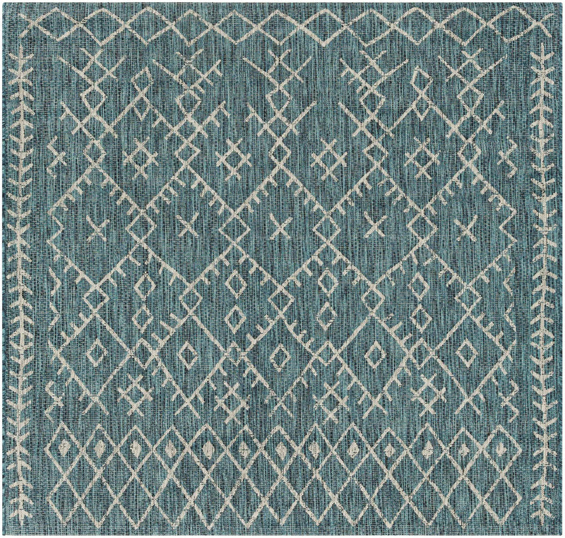 Maunawili Aqua Nordic Outdoor Rug by Boutique Rugs