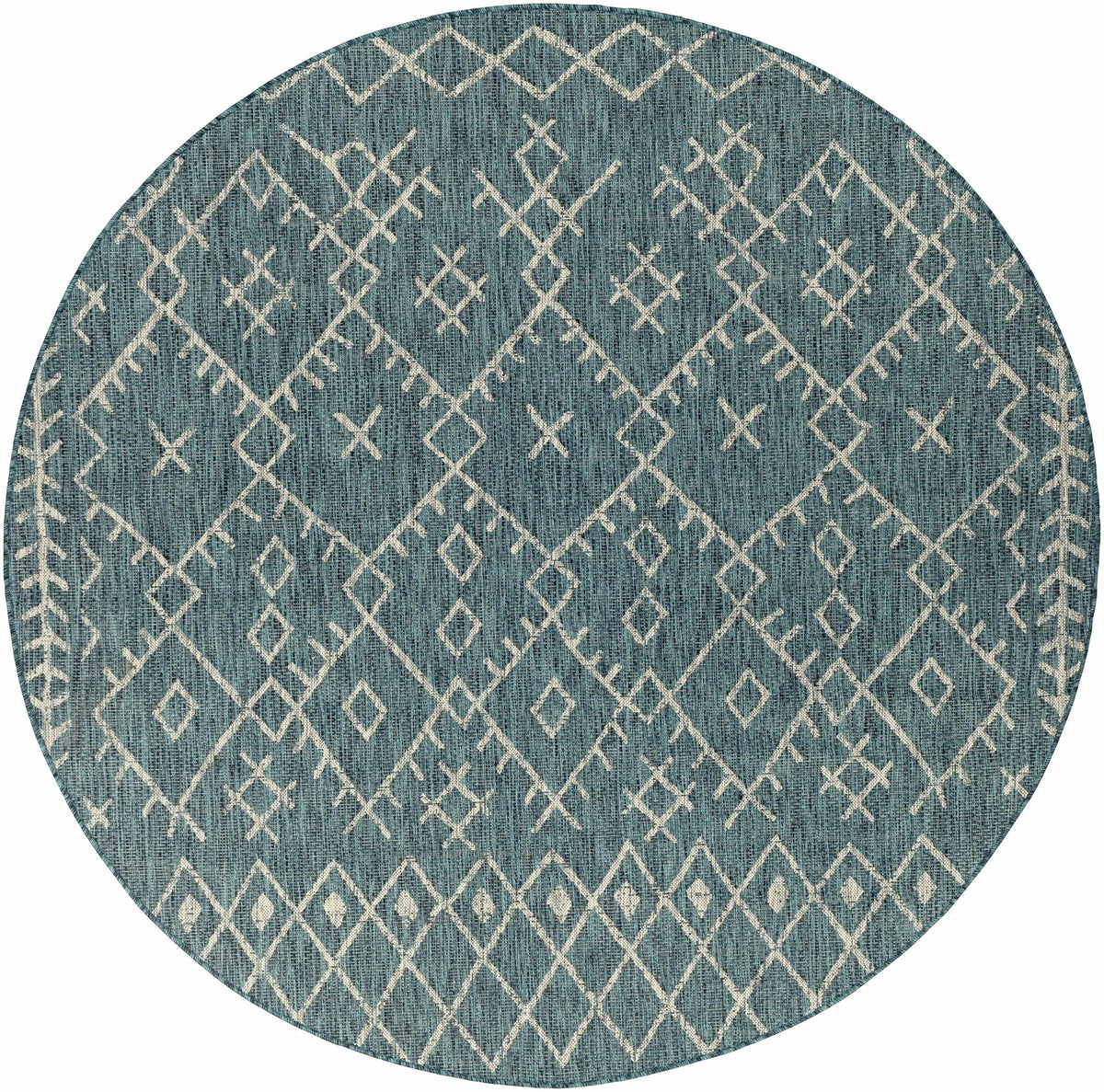 Maunawili Aqua Nordic Outdoor Rug, photo 5 of 15