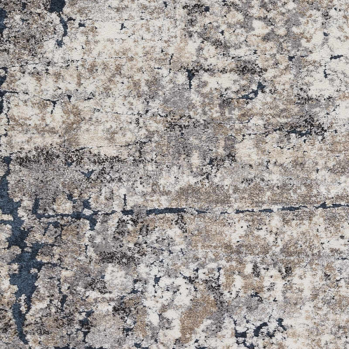 Ratho Rock Pattern Thick Rug, sample swatch