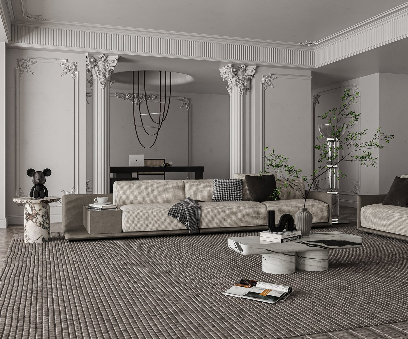 Ravenna Coffee Table by Zicana Boutique