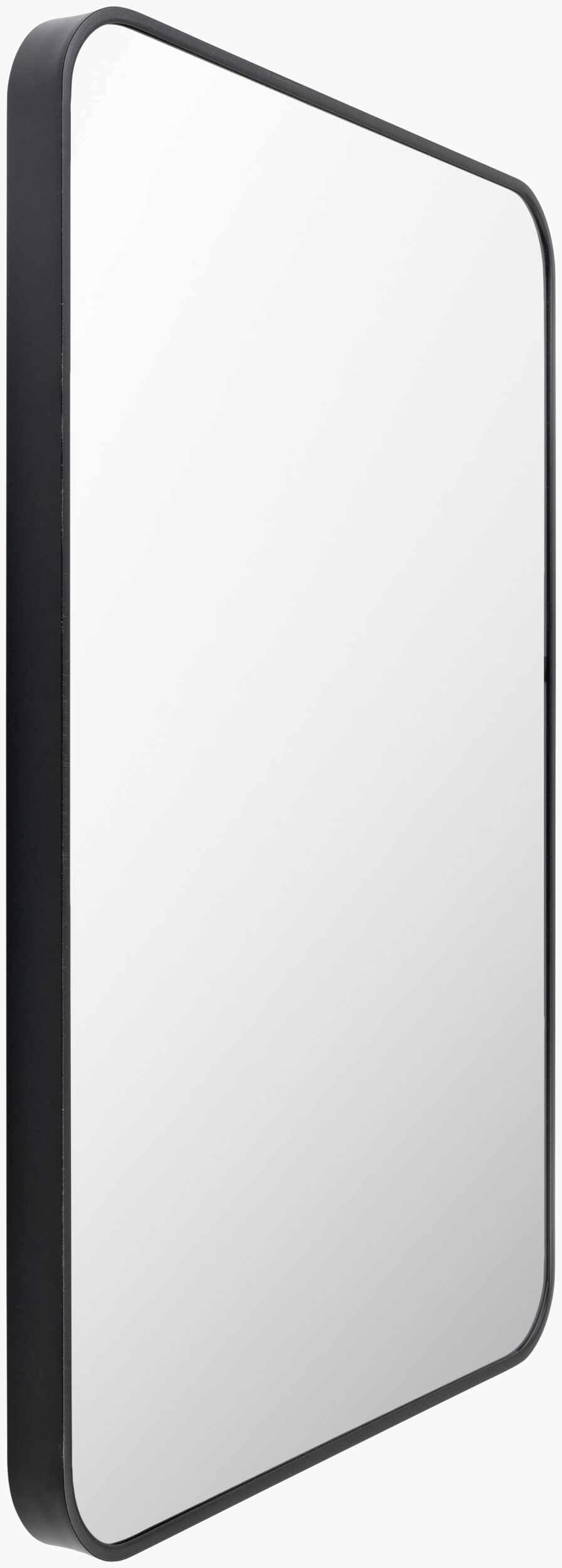 Sustinente Black Carved Mirror by Boutique Rugs