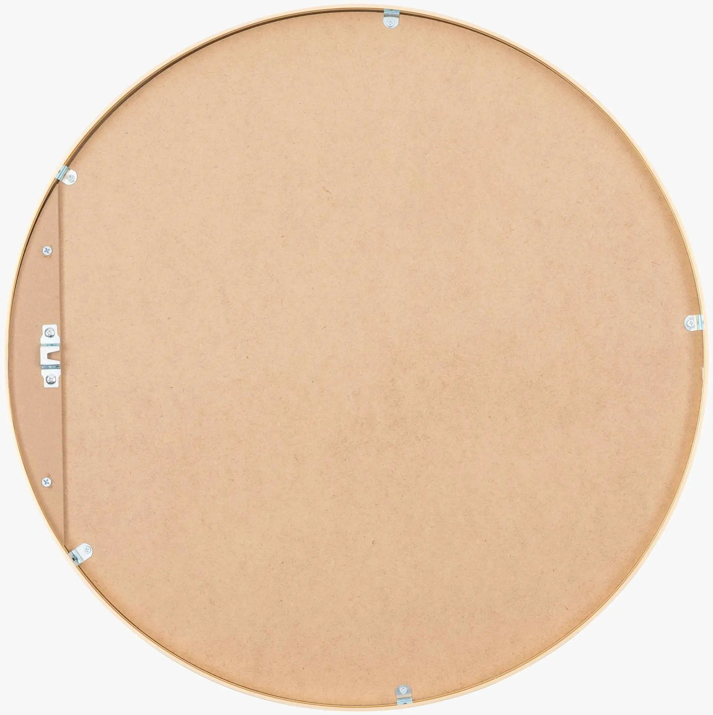 Pontalina Round Gold Mirror by Boutique Rugs