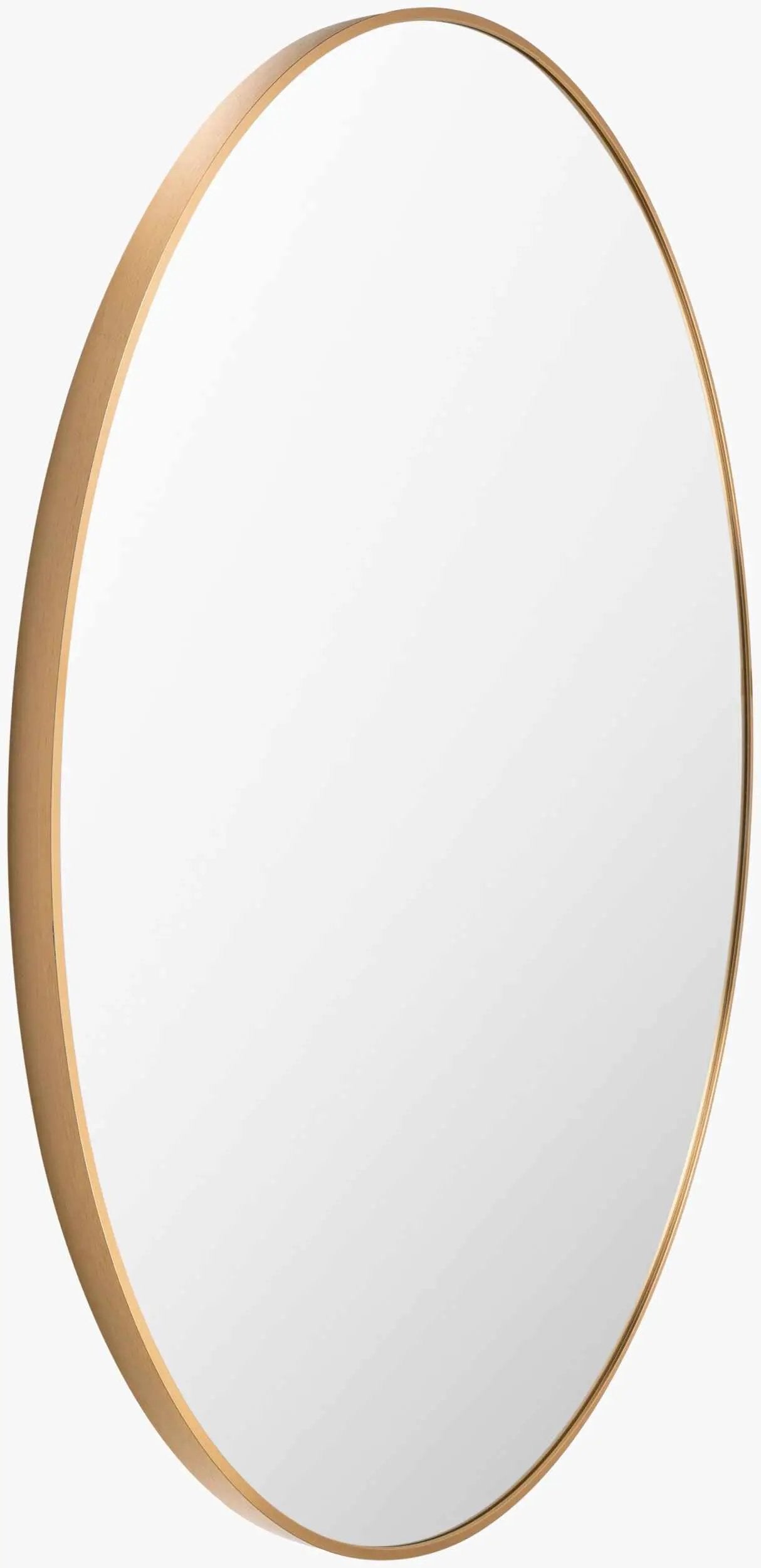 Pontalina Round Gold Mirror by Boutique Rugs