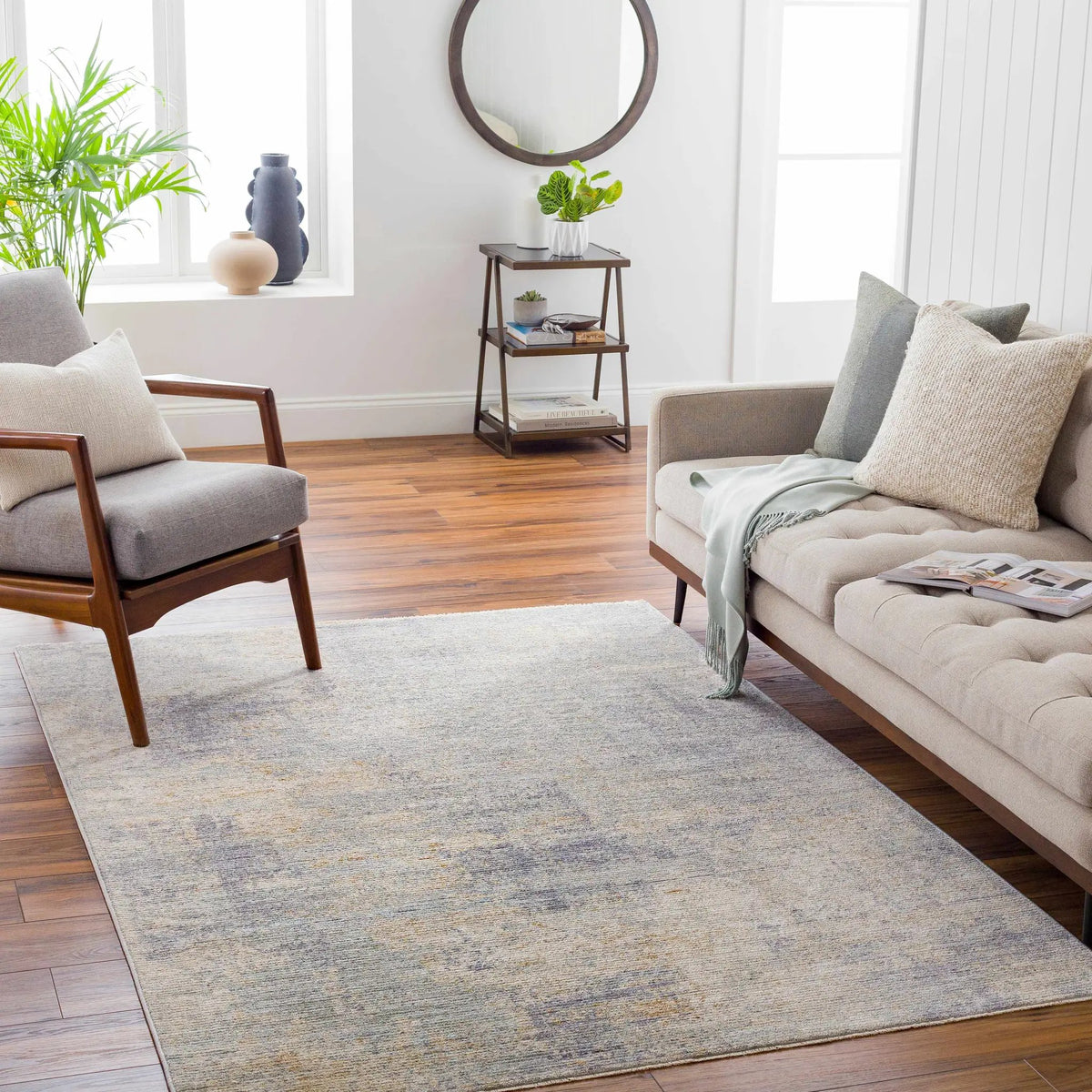 Razi Avant Garde Thick Luxe Area Rug, installed in a room